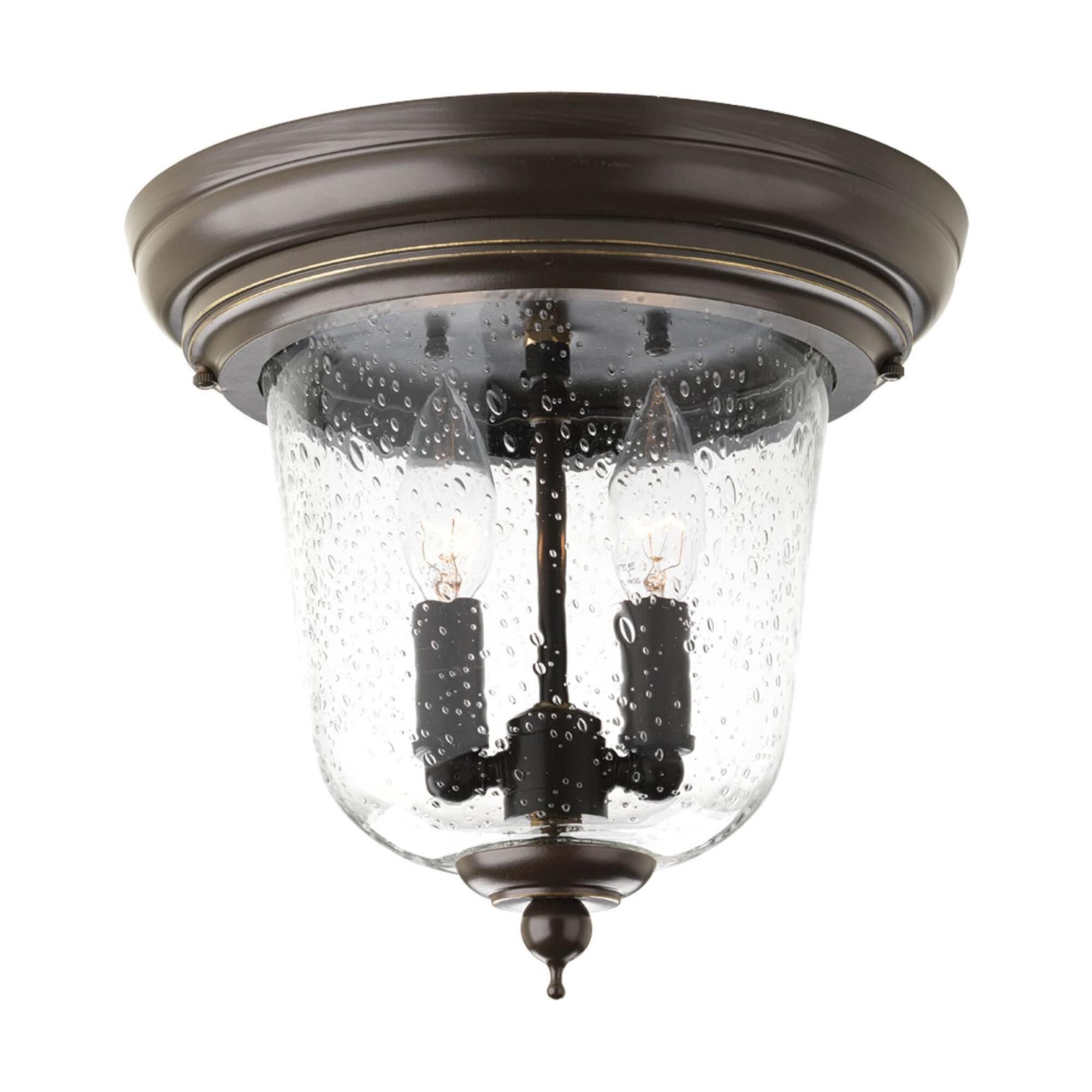 Ashmore 11 Inch 2 Light Outdoor Flush Mount by Progress Lighting