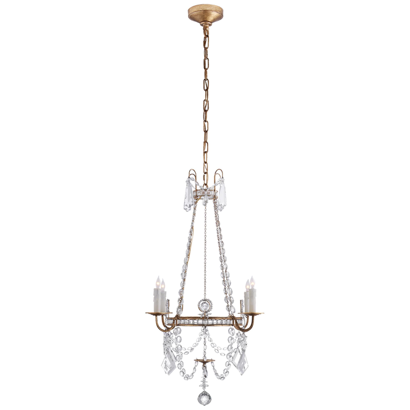 J. Randall Powers Sharon 24 Inch 4 Light Chandelier by Visual Comfort Signature Collection