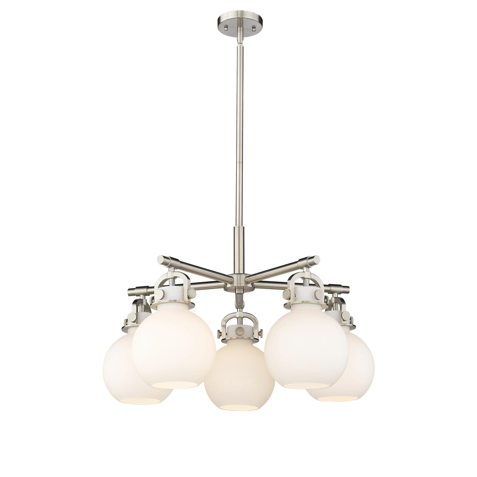 Bruno Marashlian Newton Sphere 26 Inch 5 Light Chandelier by Innovations Lighting