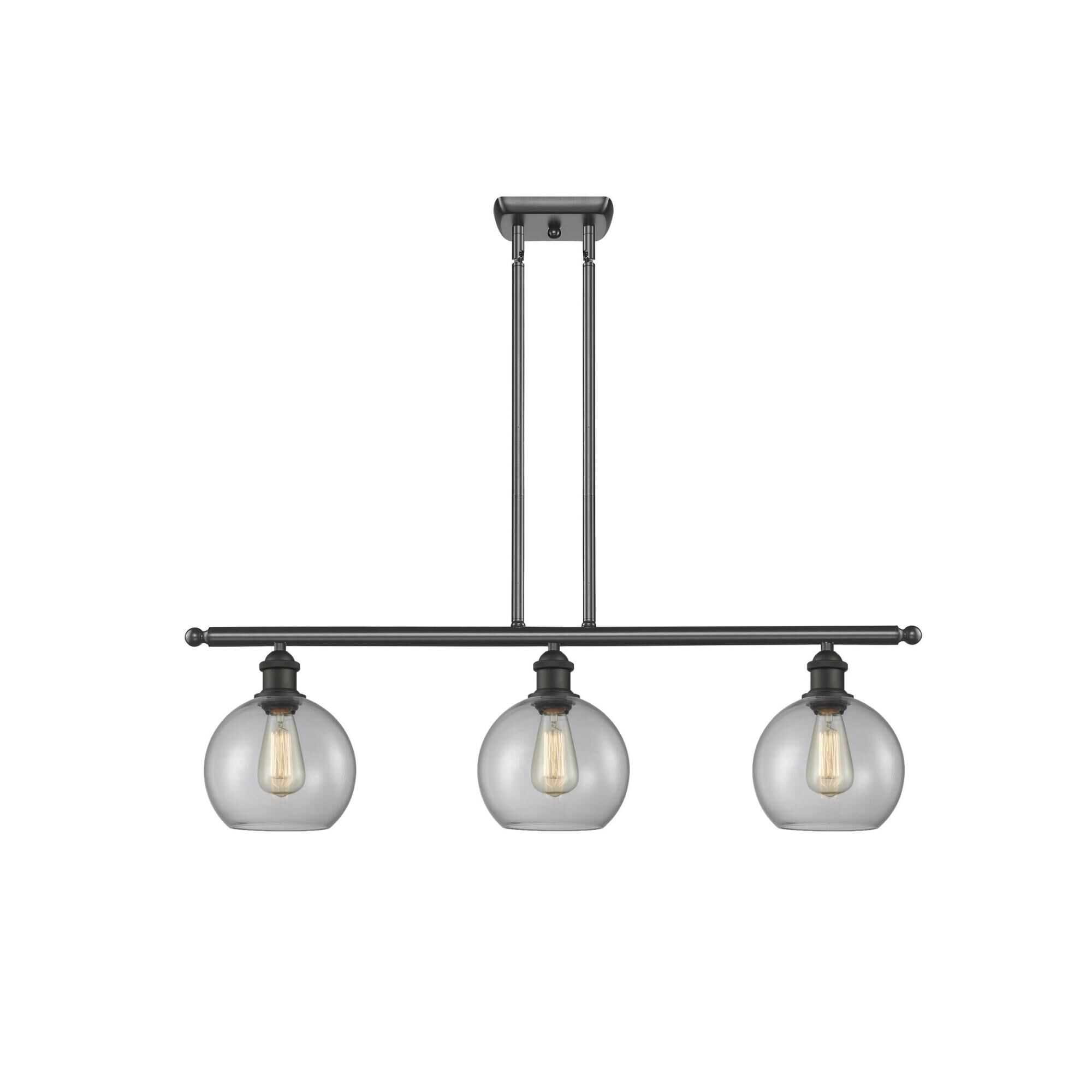Bruno Marashlian Athens 36 Inch 3 Light Linear Suspension Light by Innovations Lighting
