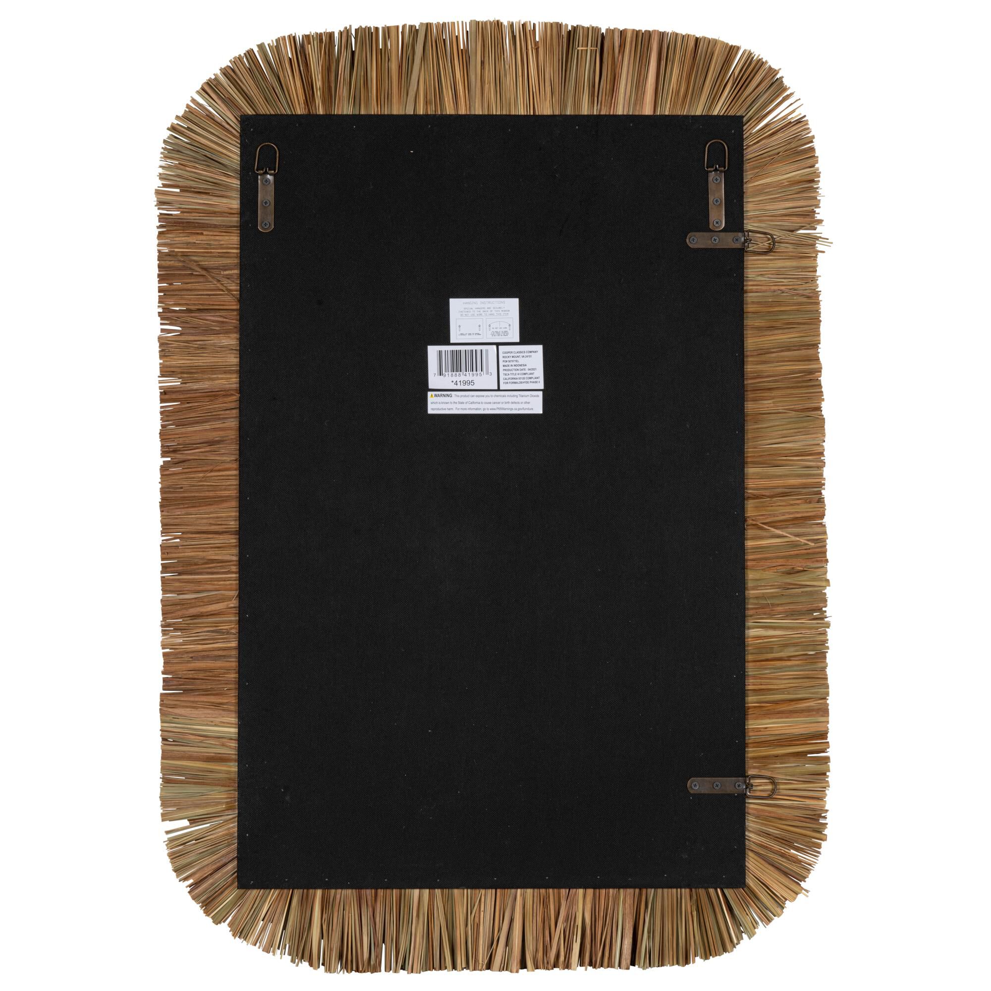 Shown in Natural Rattan And Natural Sea Grass finish