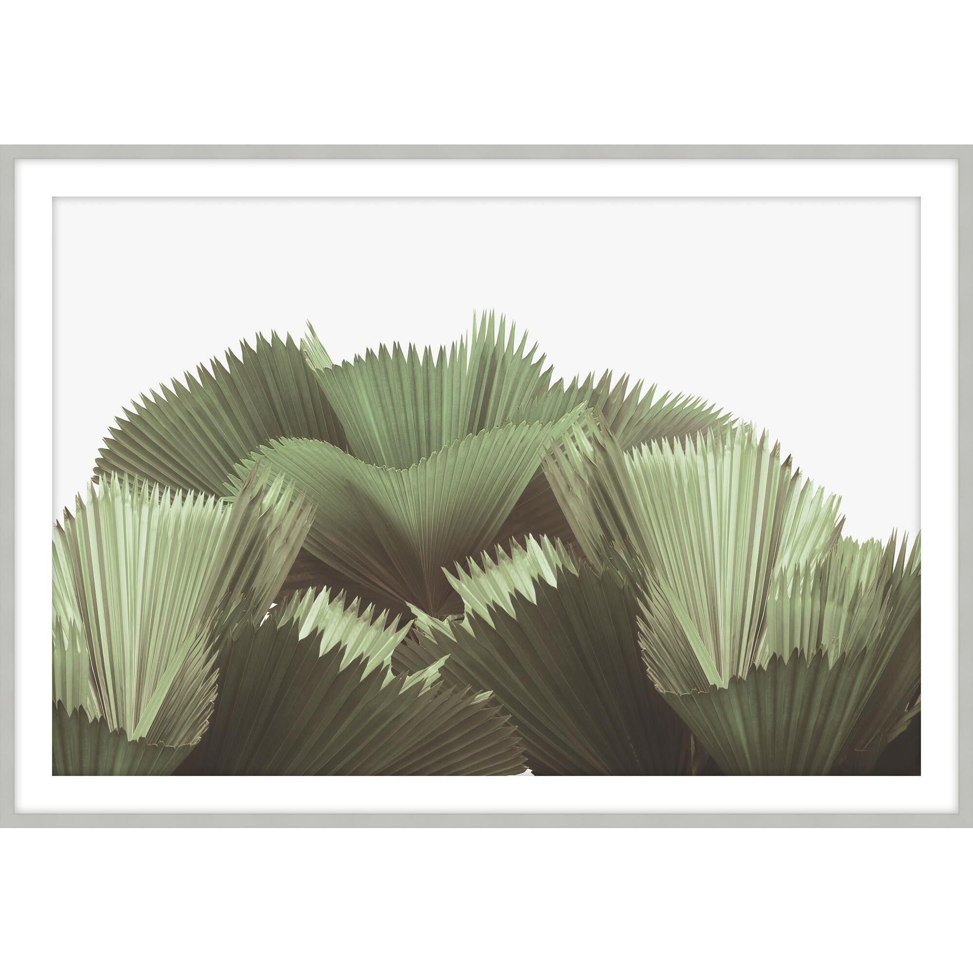 Studio L57 Narrative Tropical Leaves Print by LEVEL57