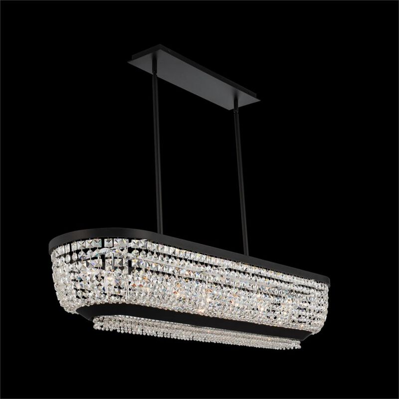 Terzo Medium Linear Chandelier by Allegri
