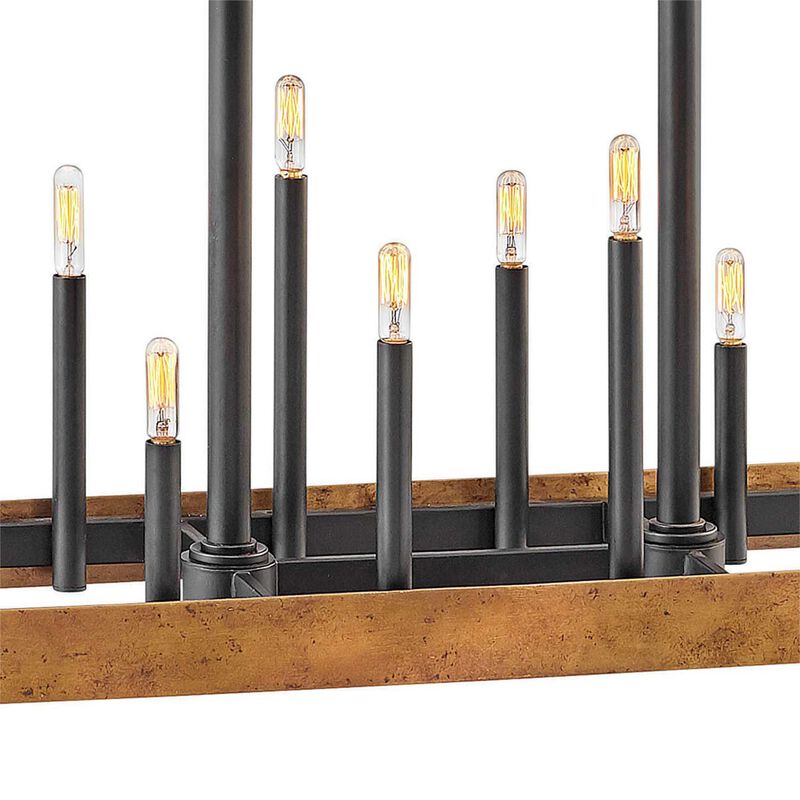 Wells Medium Linear Chandelier by Hinkley