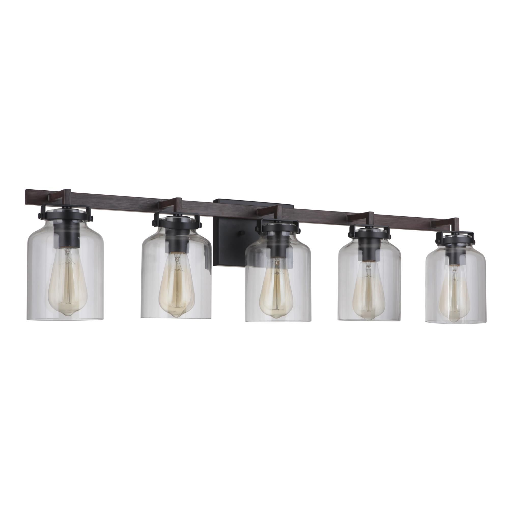 Foxwood 36 Inch 5 Light Bath Vanity Light by Craftmade