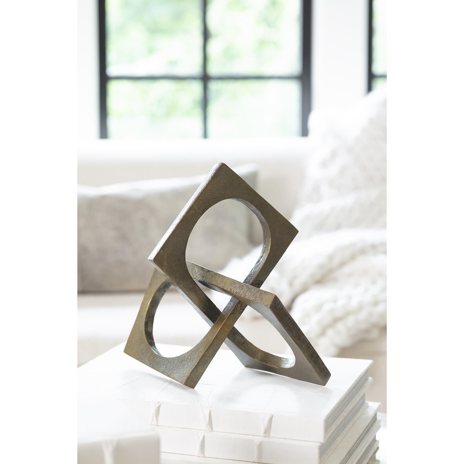 Shown in Brass finish