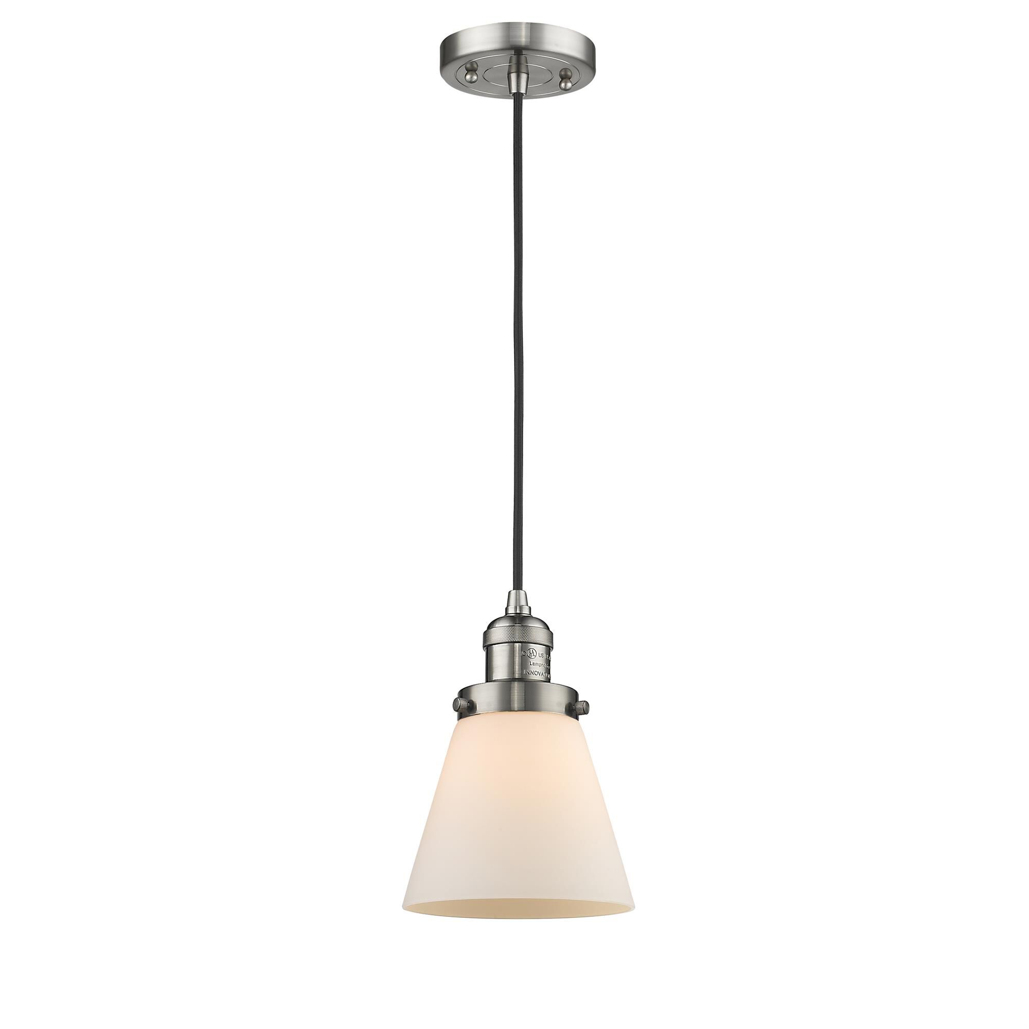Bruno Marashlian Small Cone 6 Inch Mini Pendant by Innovations Lighting