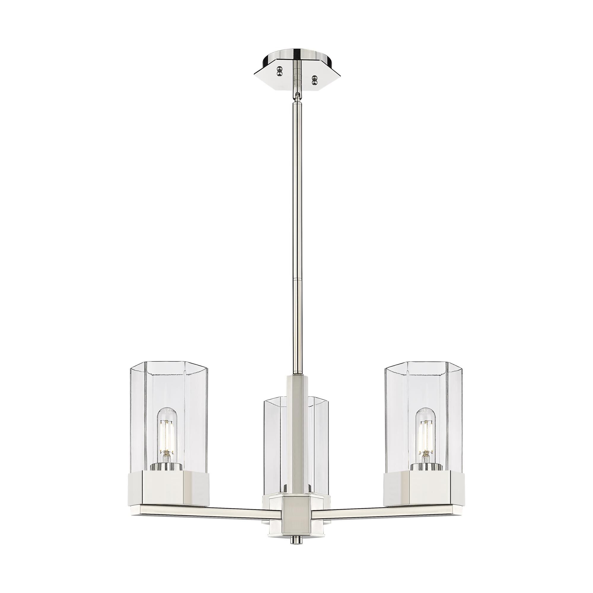 Bruno Marashlian Claverack 21 Inch 3 Light Mini Chandelier by Innovations Lighting