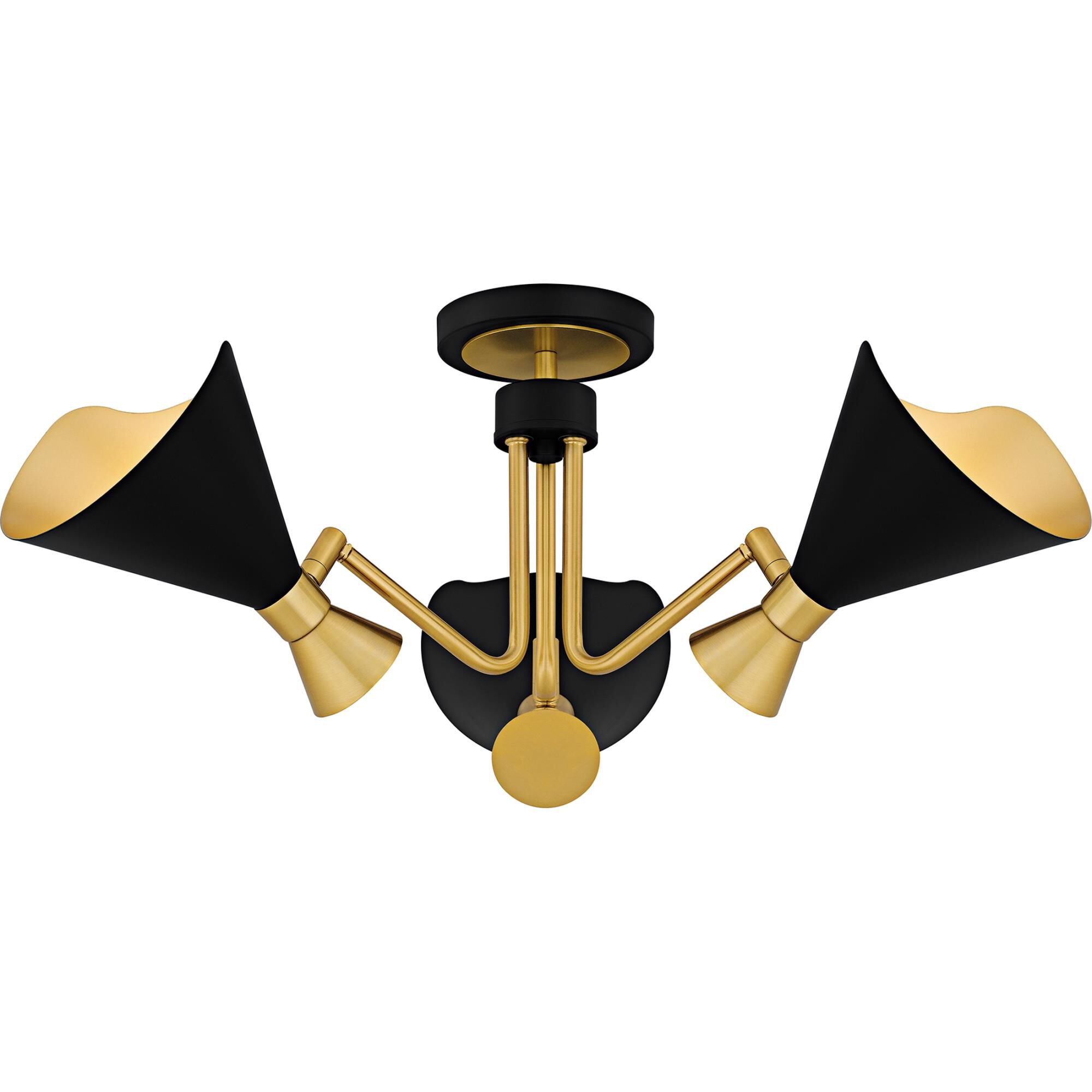 Arden 26 Inch Semi Flush Mount by Quoizel