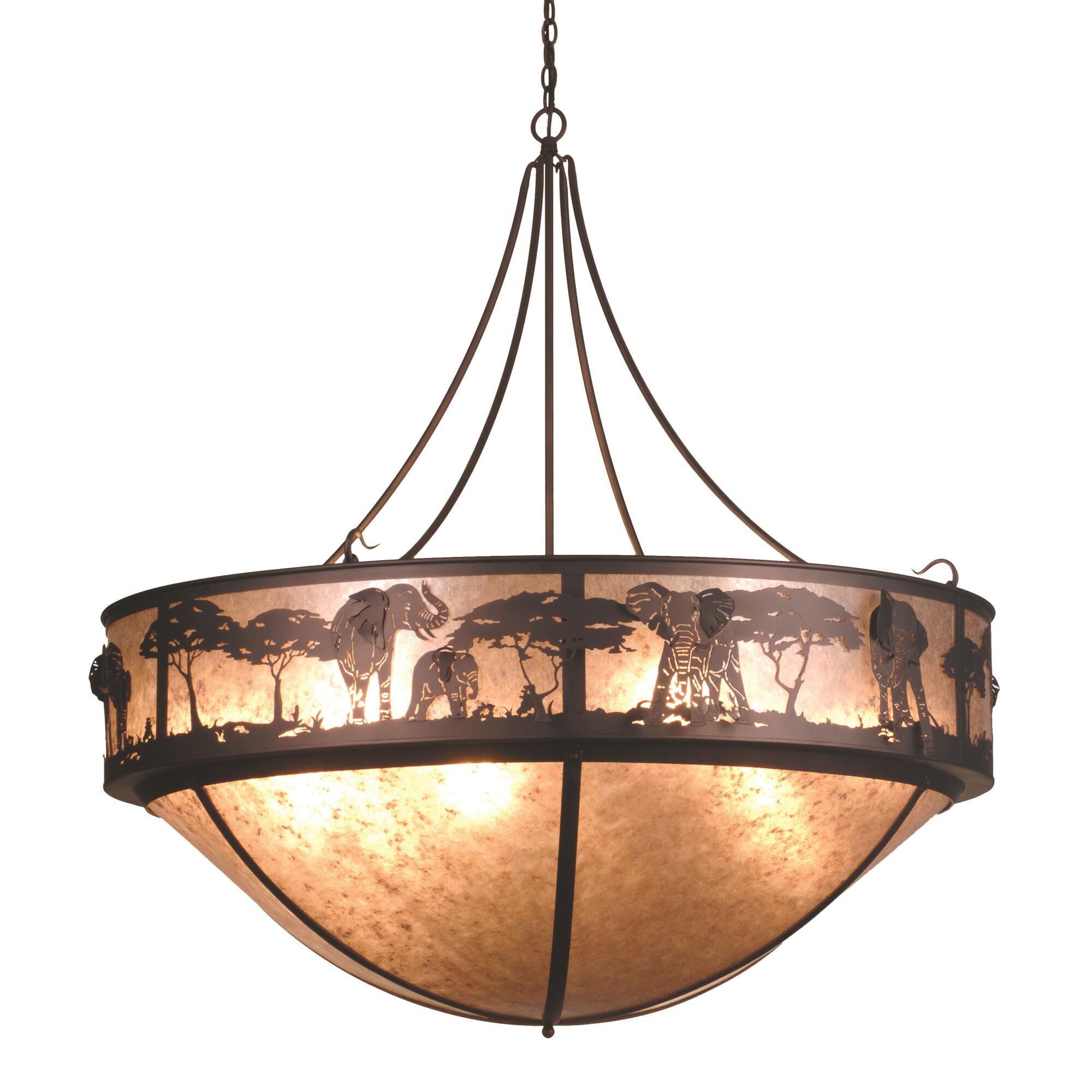 Elephant 54 Inch Large Pendant by Meyda Lighting