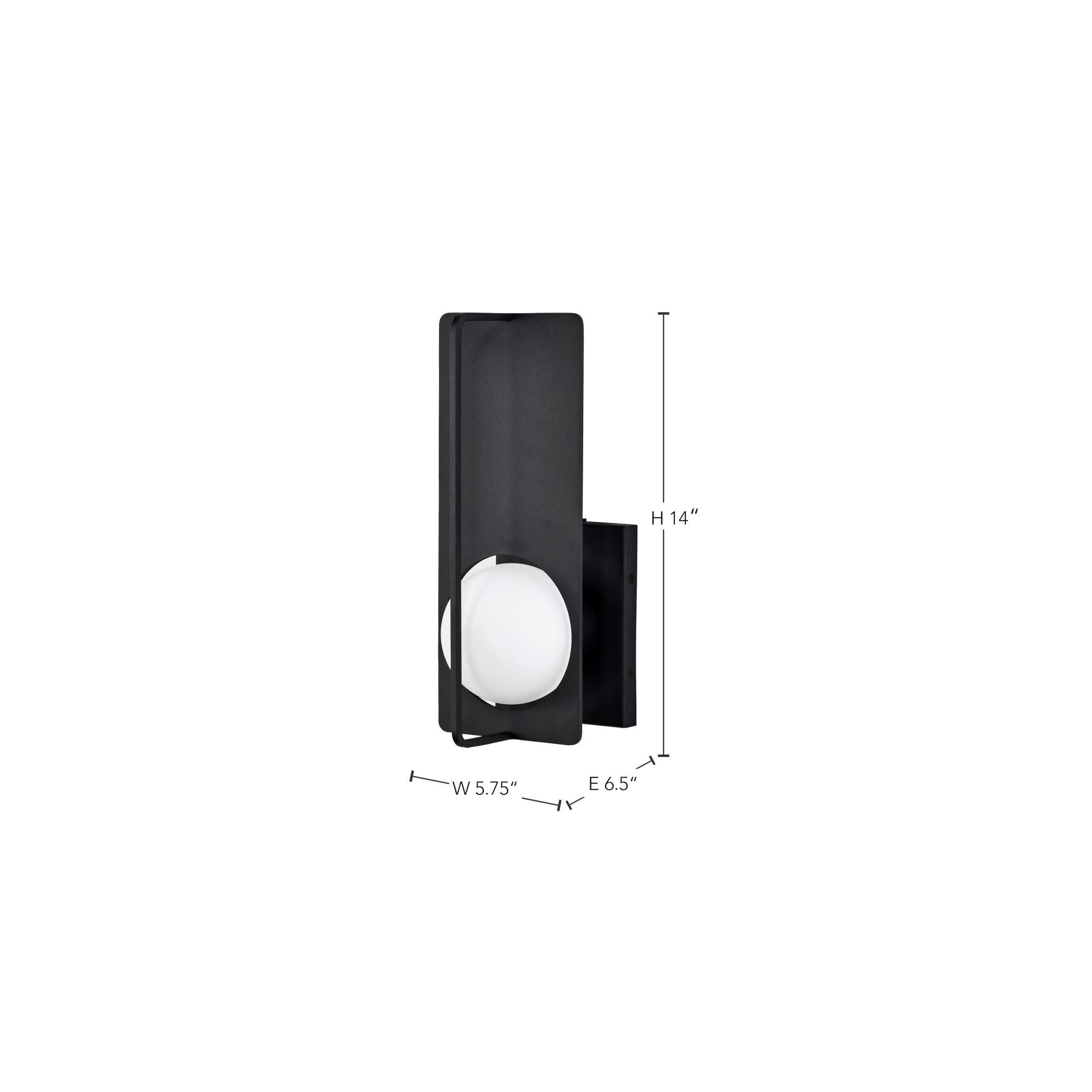 Portal 14 Inch Tall LED Outdoor Wall Light,