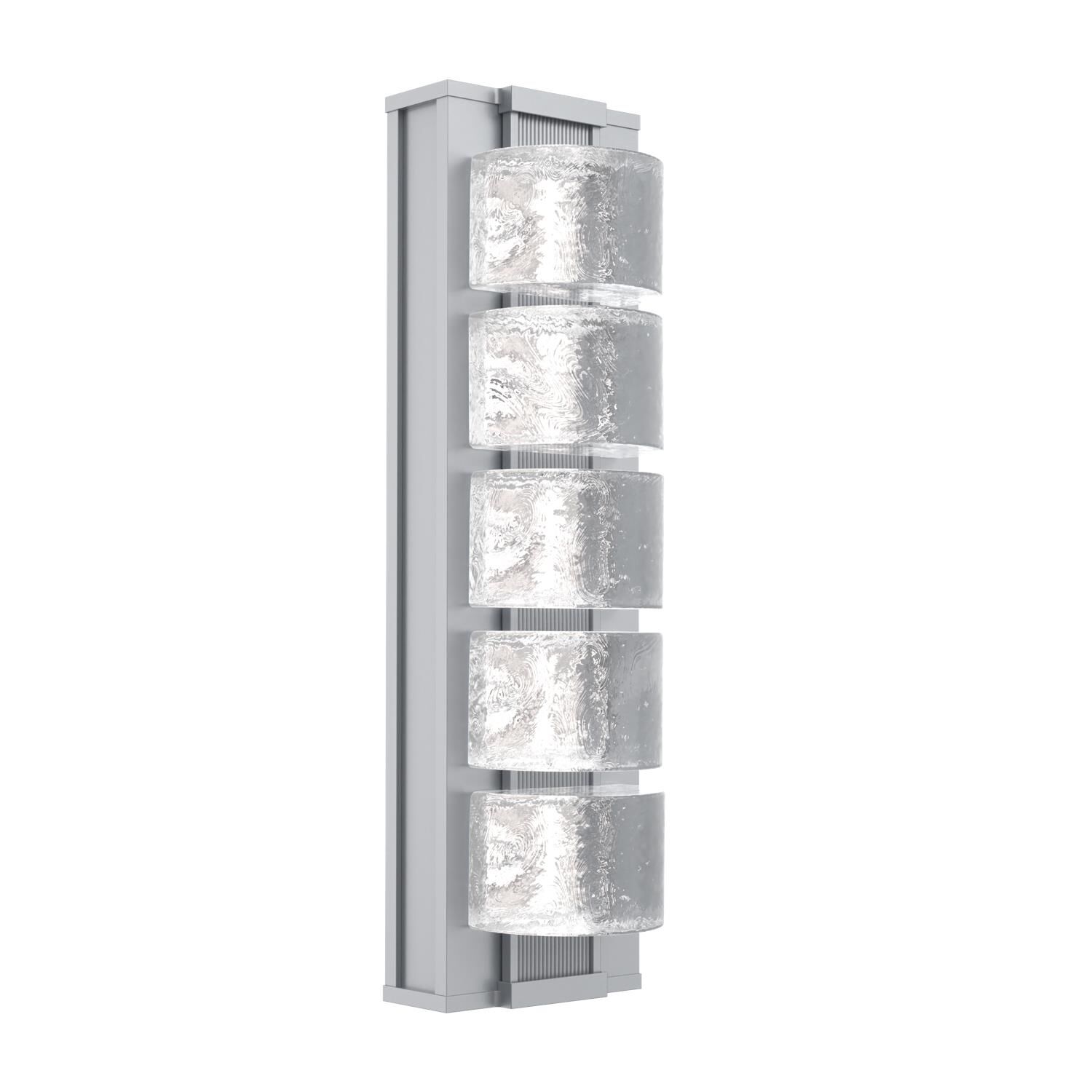 Shown in Classic Silver finish and Clear Rounded glass and None accent