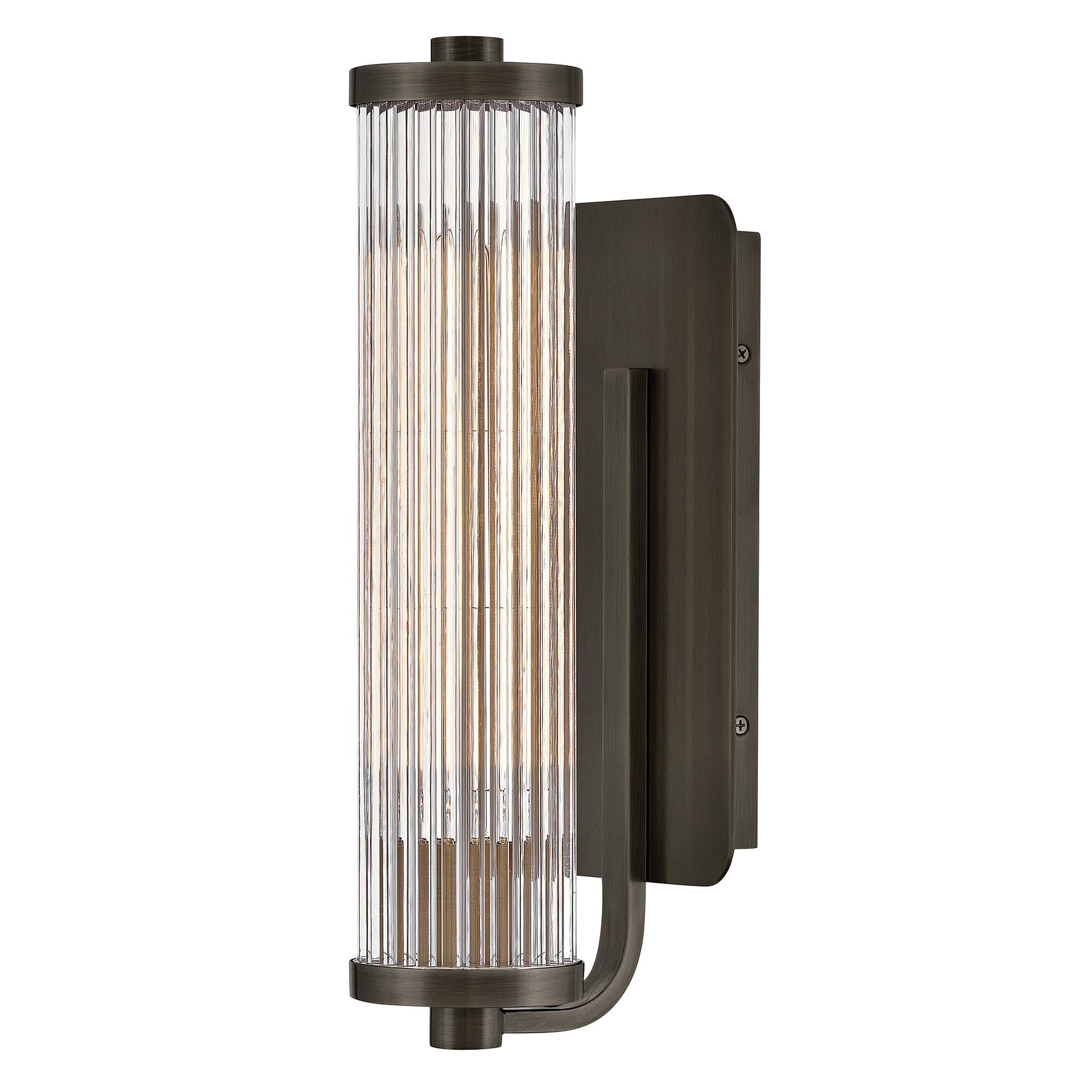 Shown in Black Oxide finish and Clear glass
