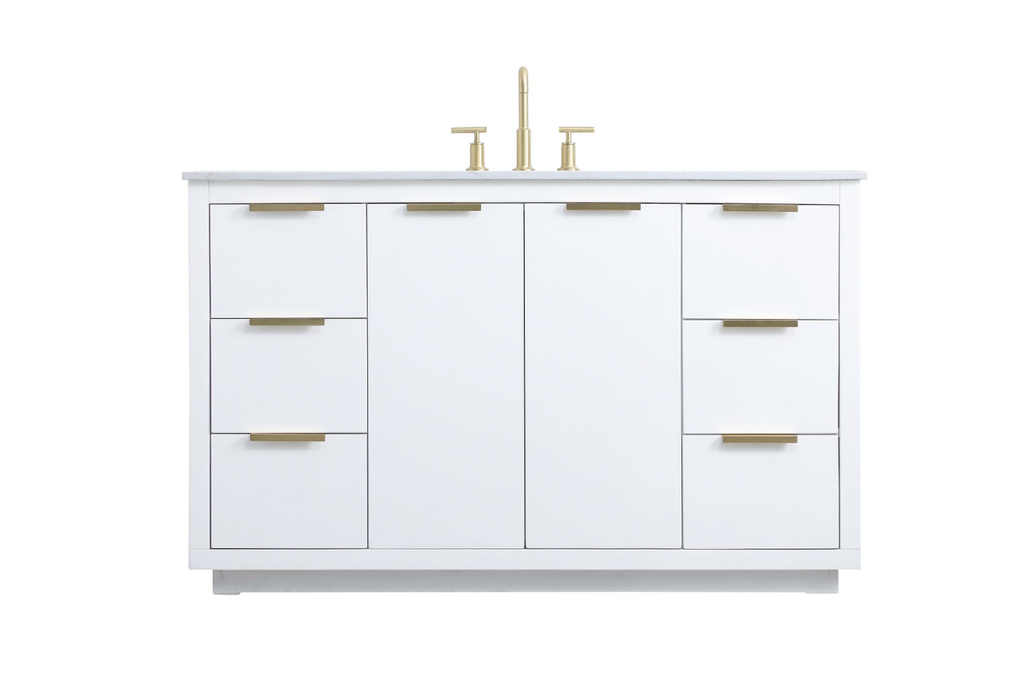 Shown in White finish