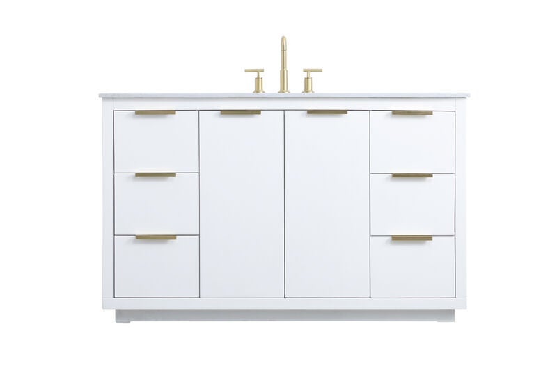 Blake 54 Inch Bath Vanity by Elegant Decor