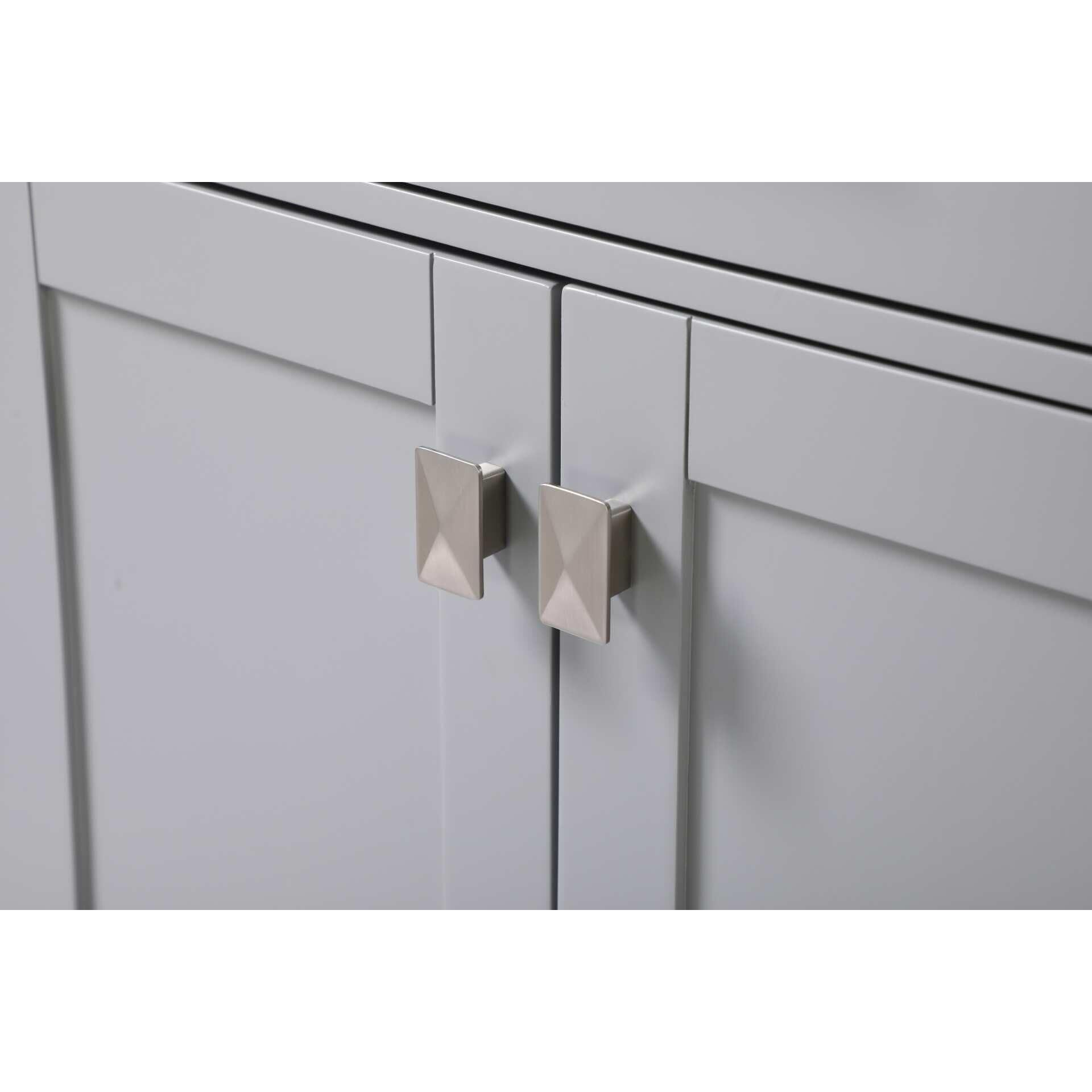 Shown in Grey finish