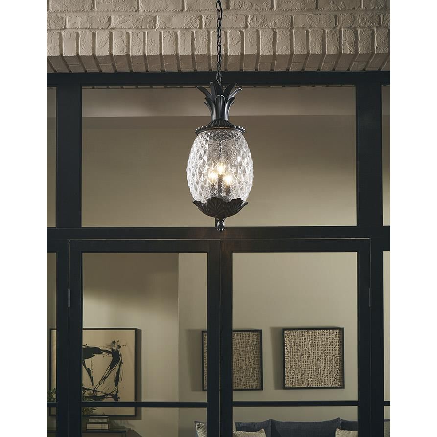 Lanai 21 Inch Tall 3 Light Outdoor Hanging Lantern by Acclaim Lighting