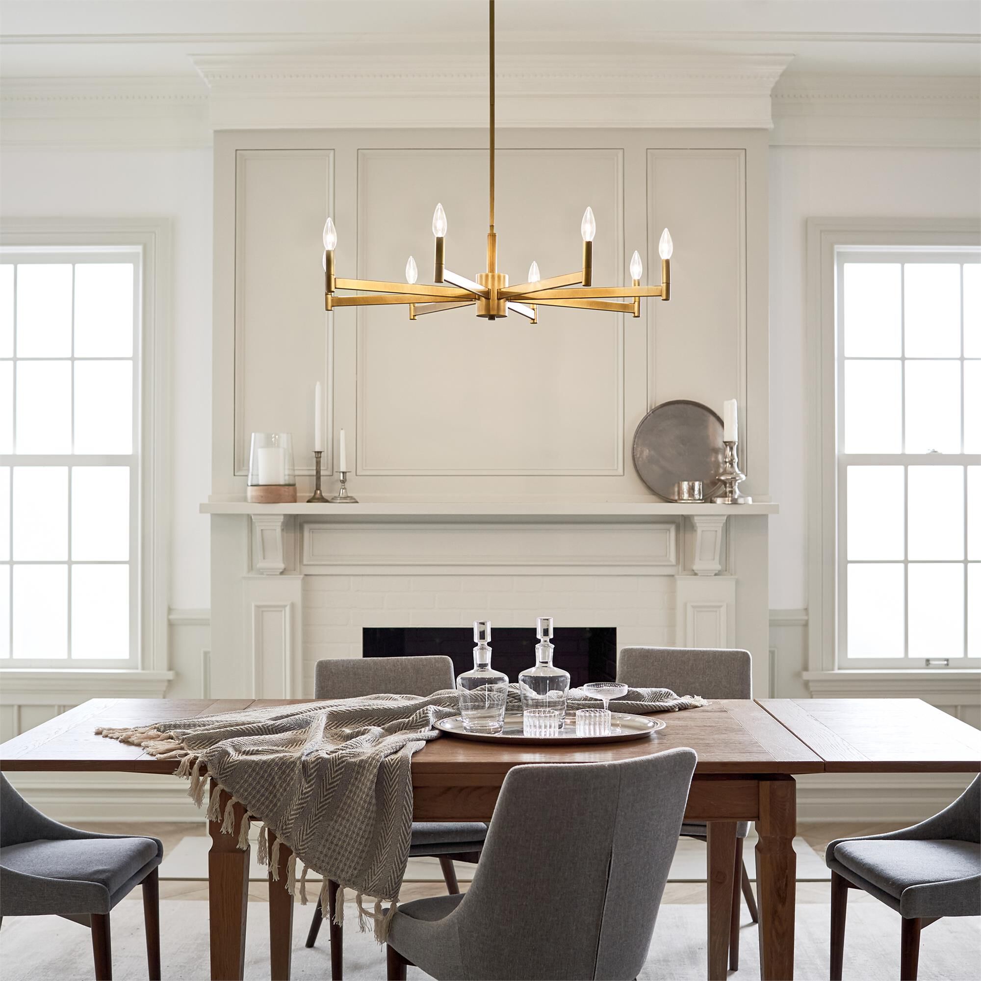 Shown in Natural Brass finish