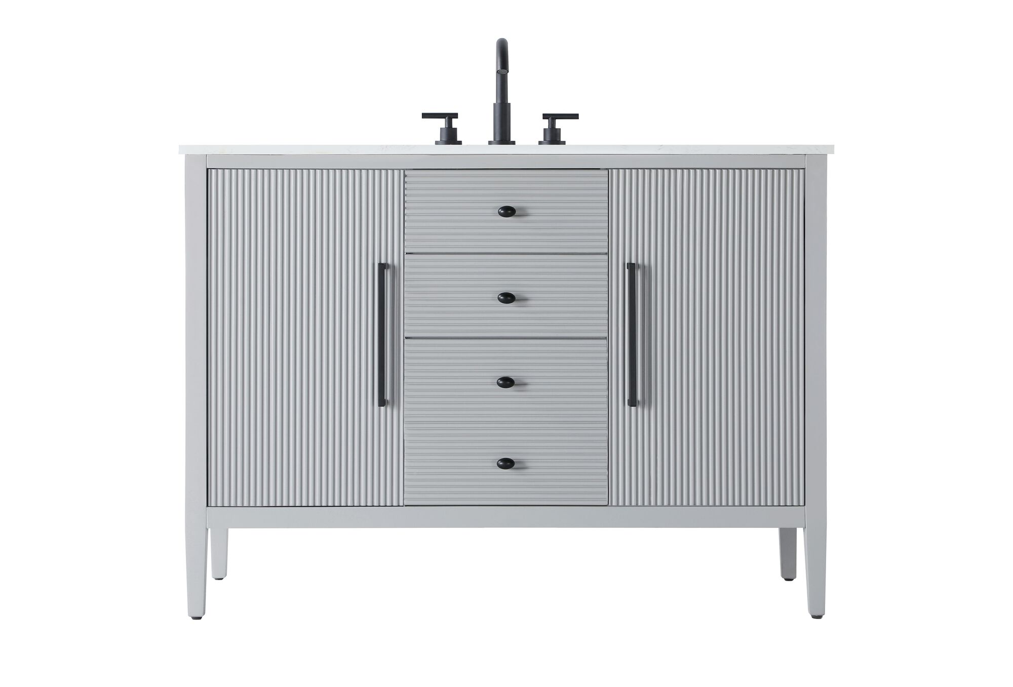 Shown in Grey finish