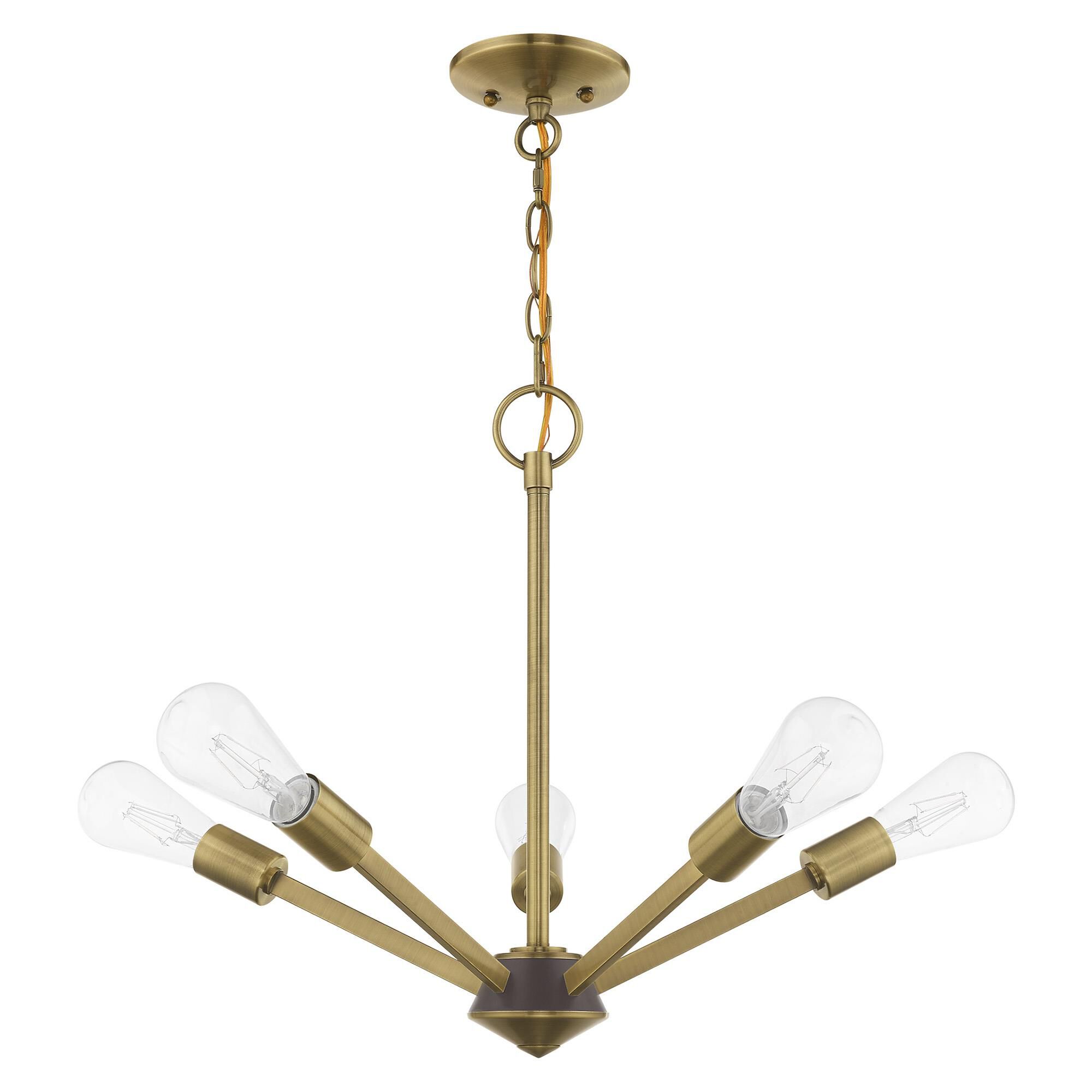 Shown in Antique Brass finish