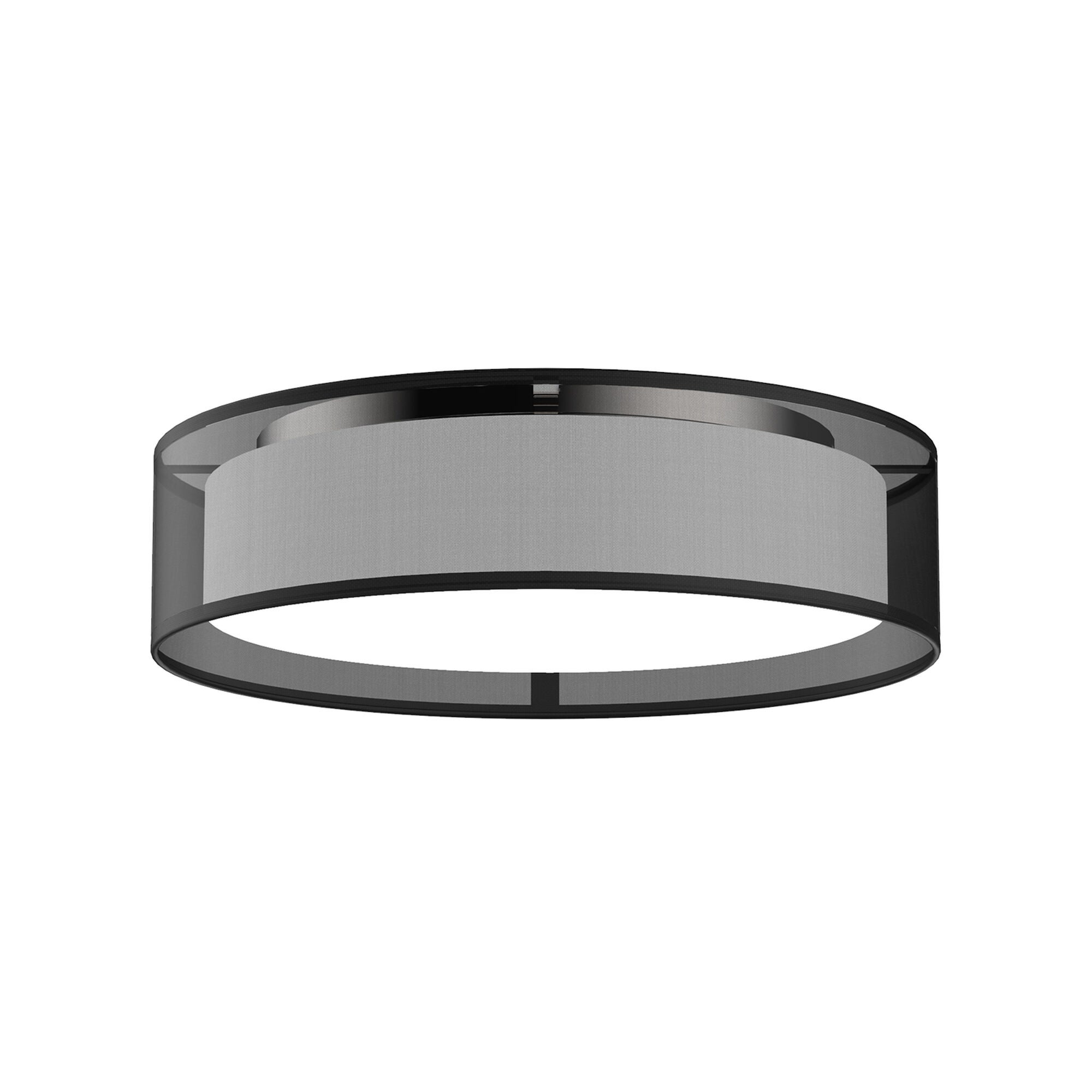 Shown in Black Organza finish