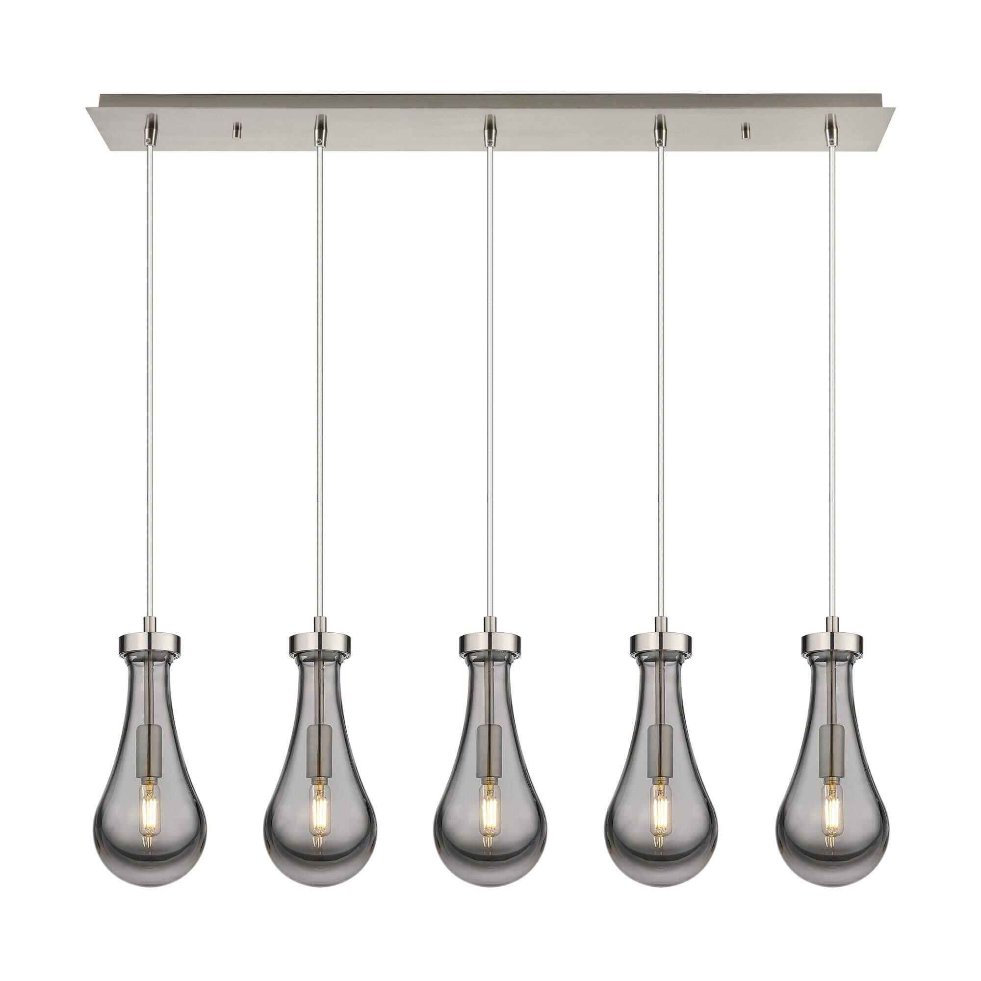 Bruno Marashlian Owego 36 Inch 5 Light Linear Suspension Light by Innovations Lighting
