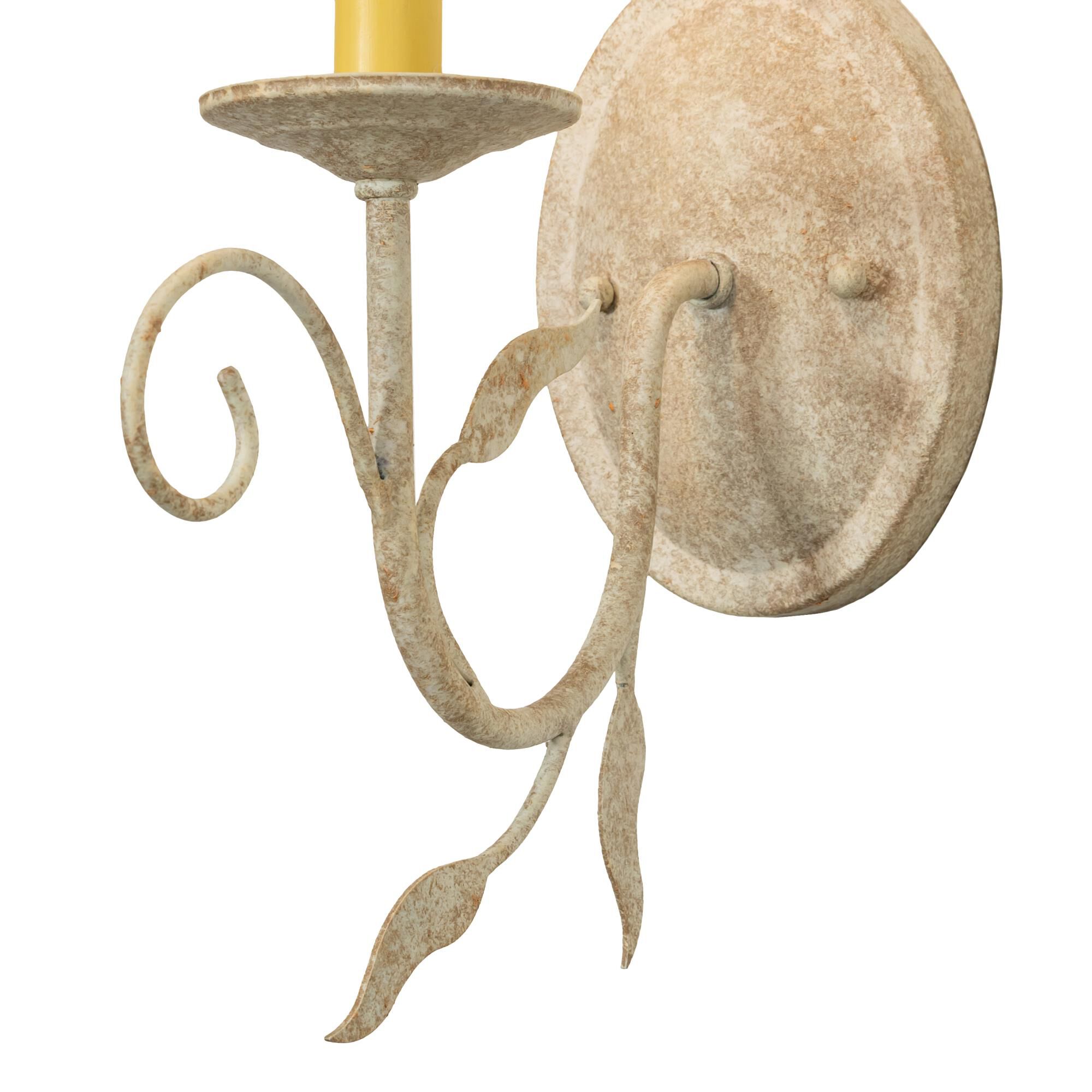 Shown in Antique Finish finish and White glass