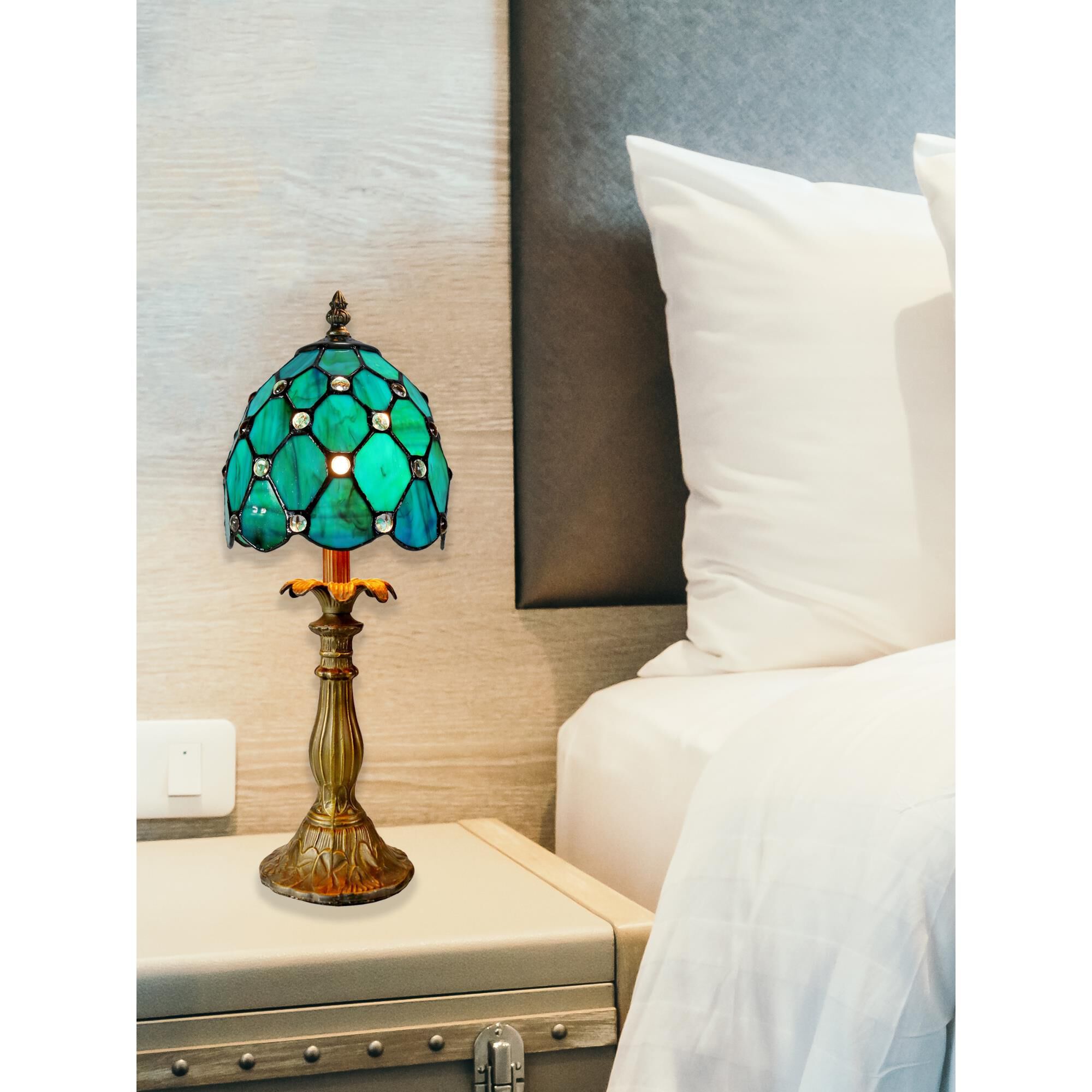 Elenora 16 Inch Accent Lamp by Dale Tiffany