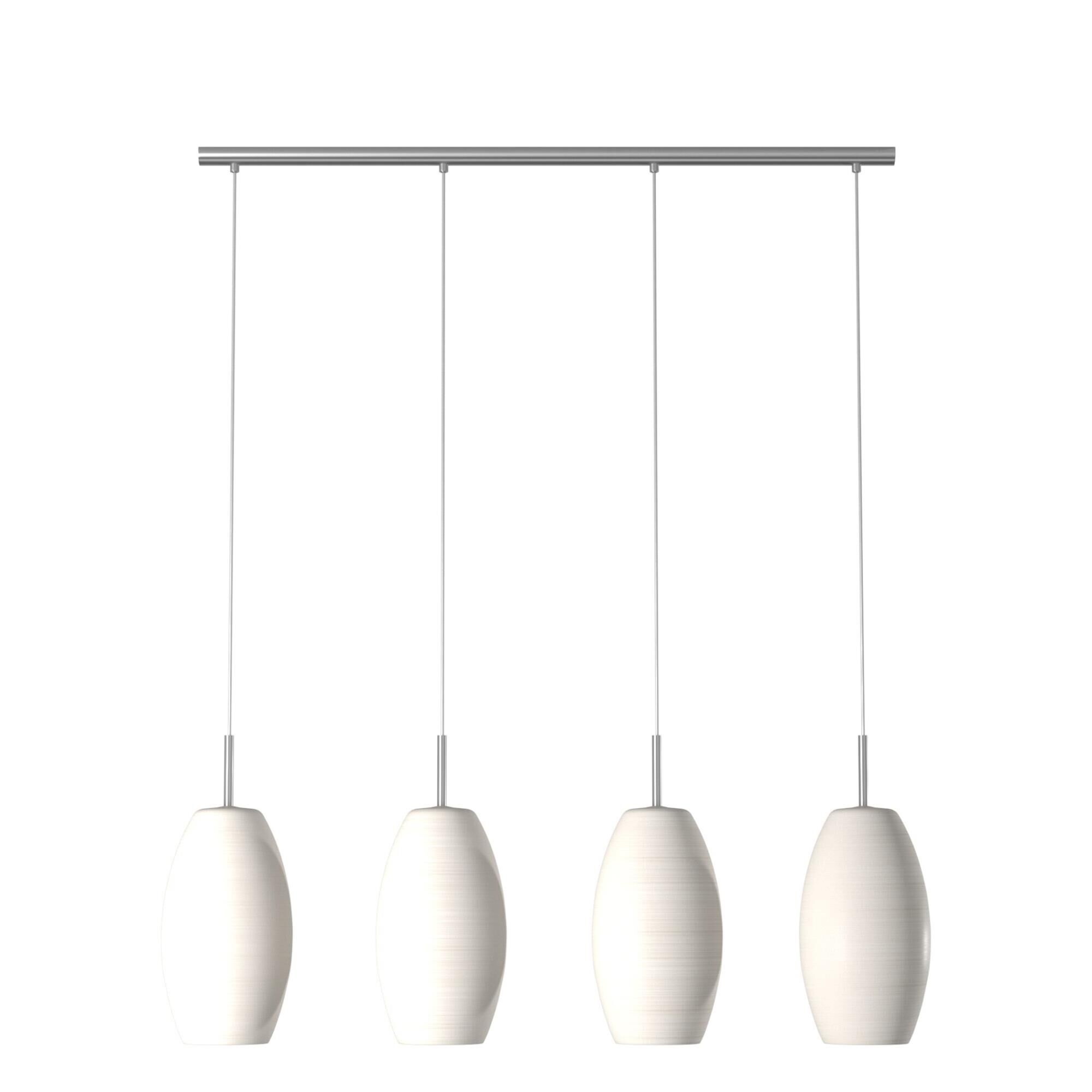 Eglo Batista 1 39 Inch 4 Light Linear Suspension Light by Eglo Lighting