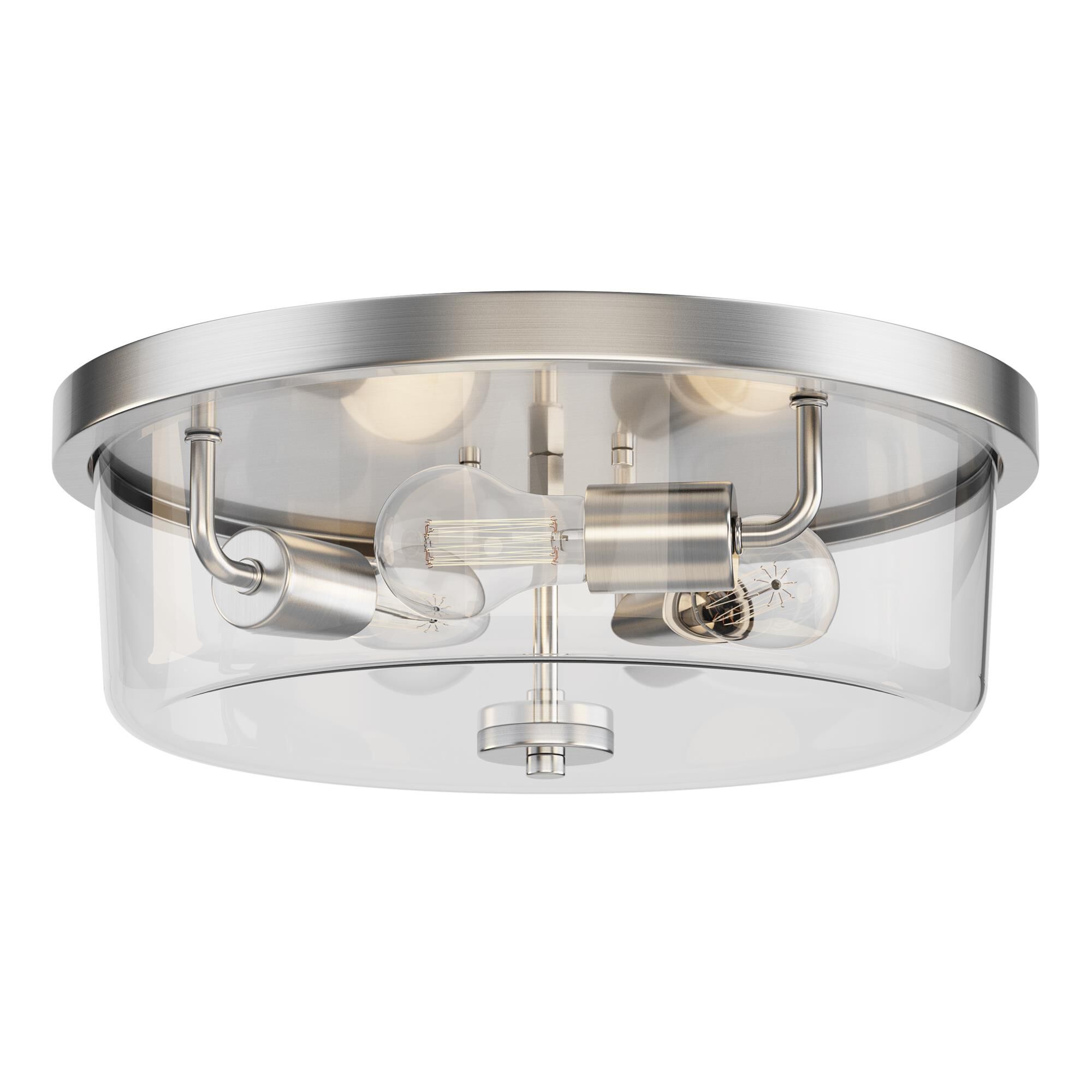 Shown in Brushed Nickel  finish