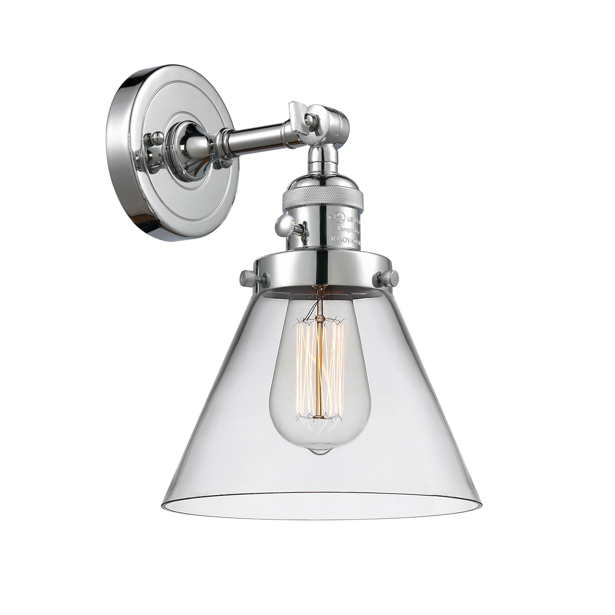 Bruno Marashlian Large Cone 10 Inch Wall Sconce by Innovations Lighting
