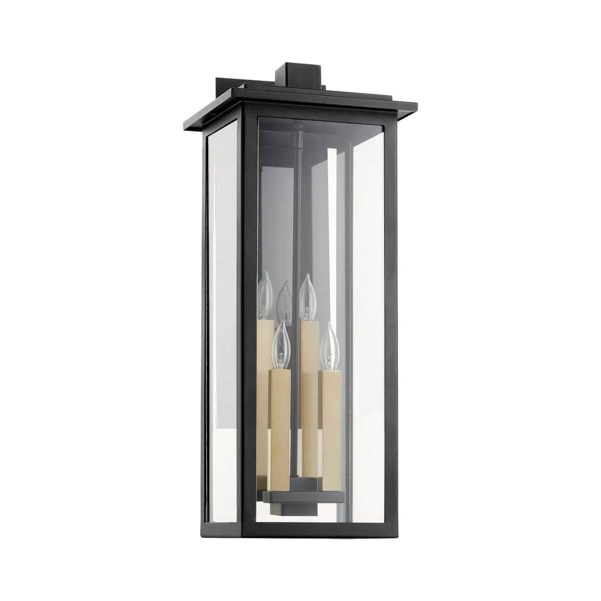 Shown in Noir finish and Clear glass