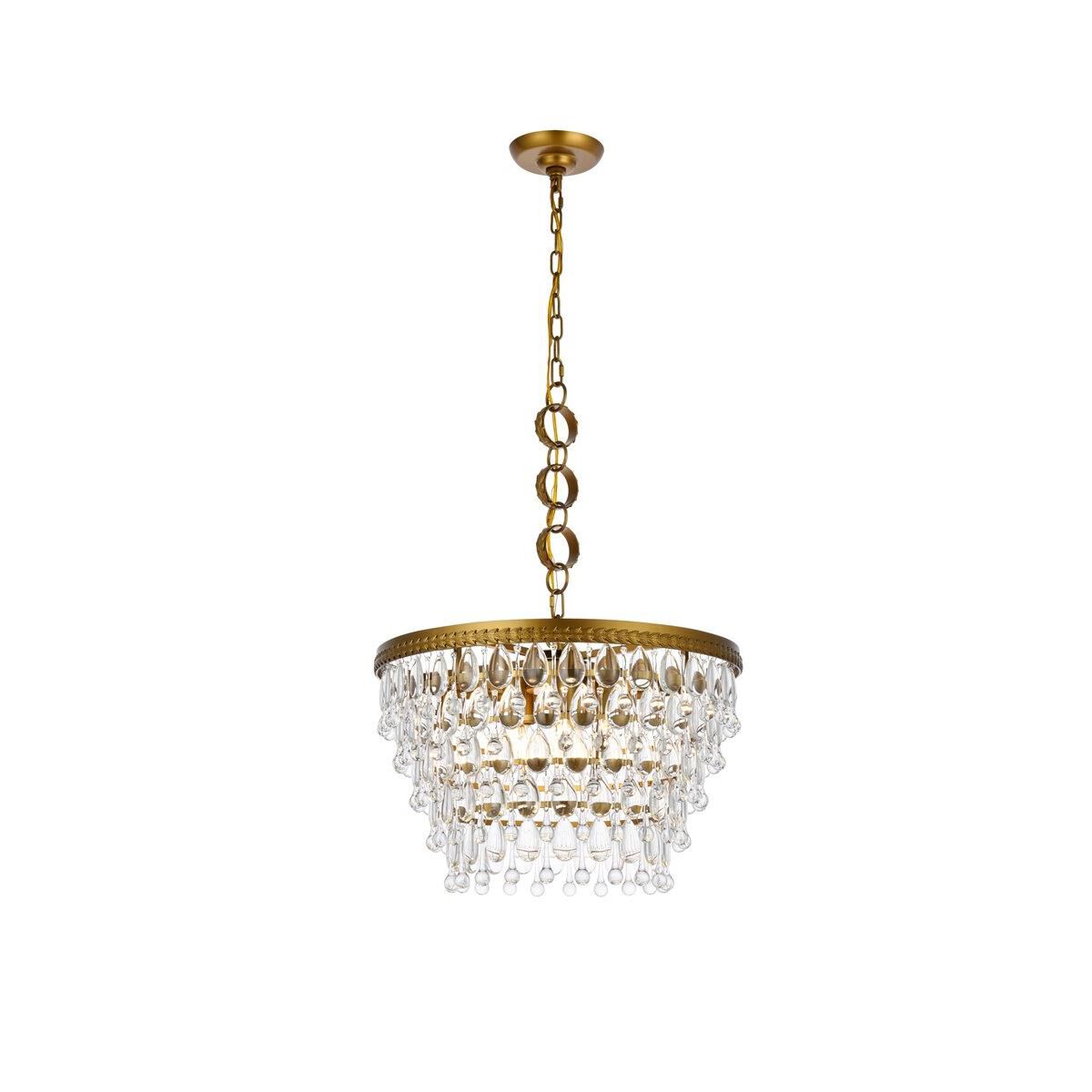 Nordic 19 Inch Large Pendant by Elegant Lighting