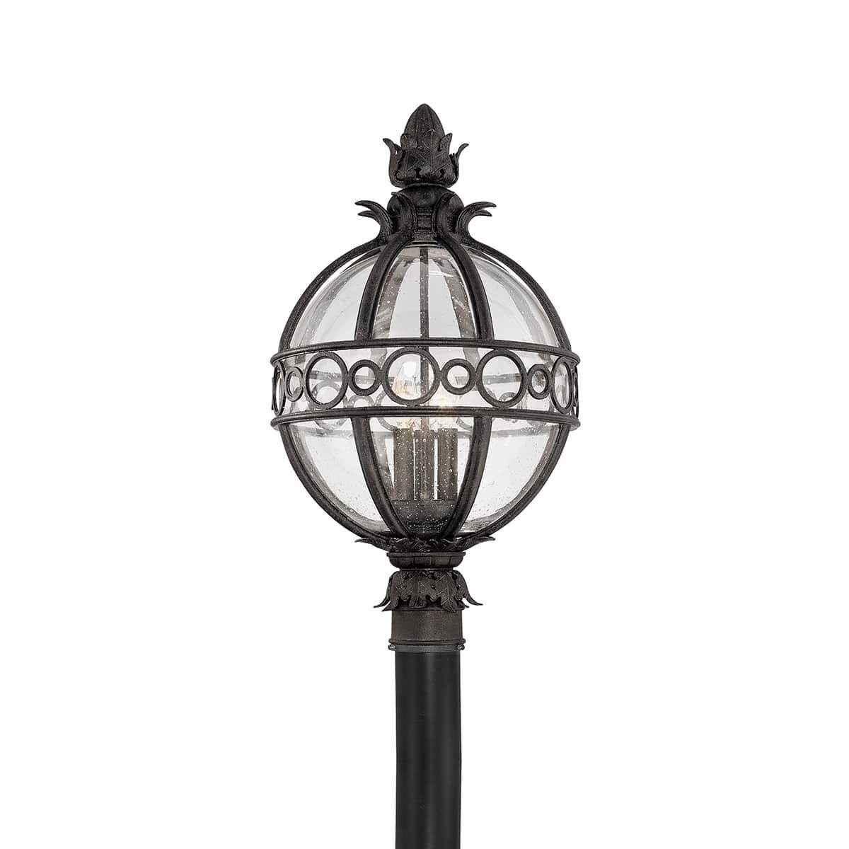Campanile 14 Inch Outdoor Post Lamp,
