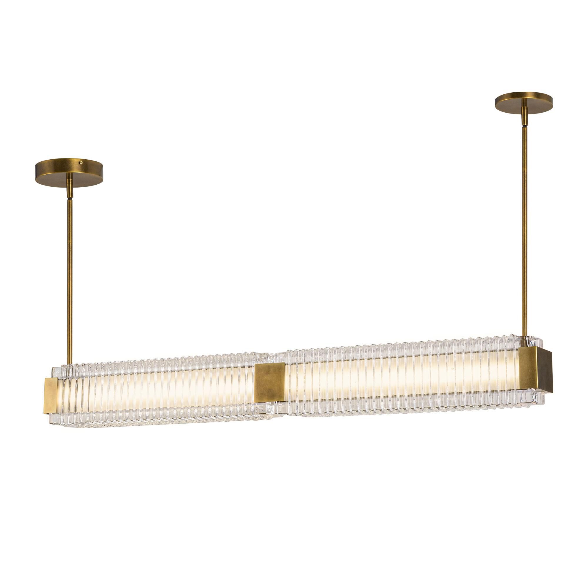 Alan Pepin Alai 47 Inch Linear Suspension Light by Alora Lighting