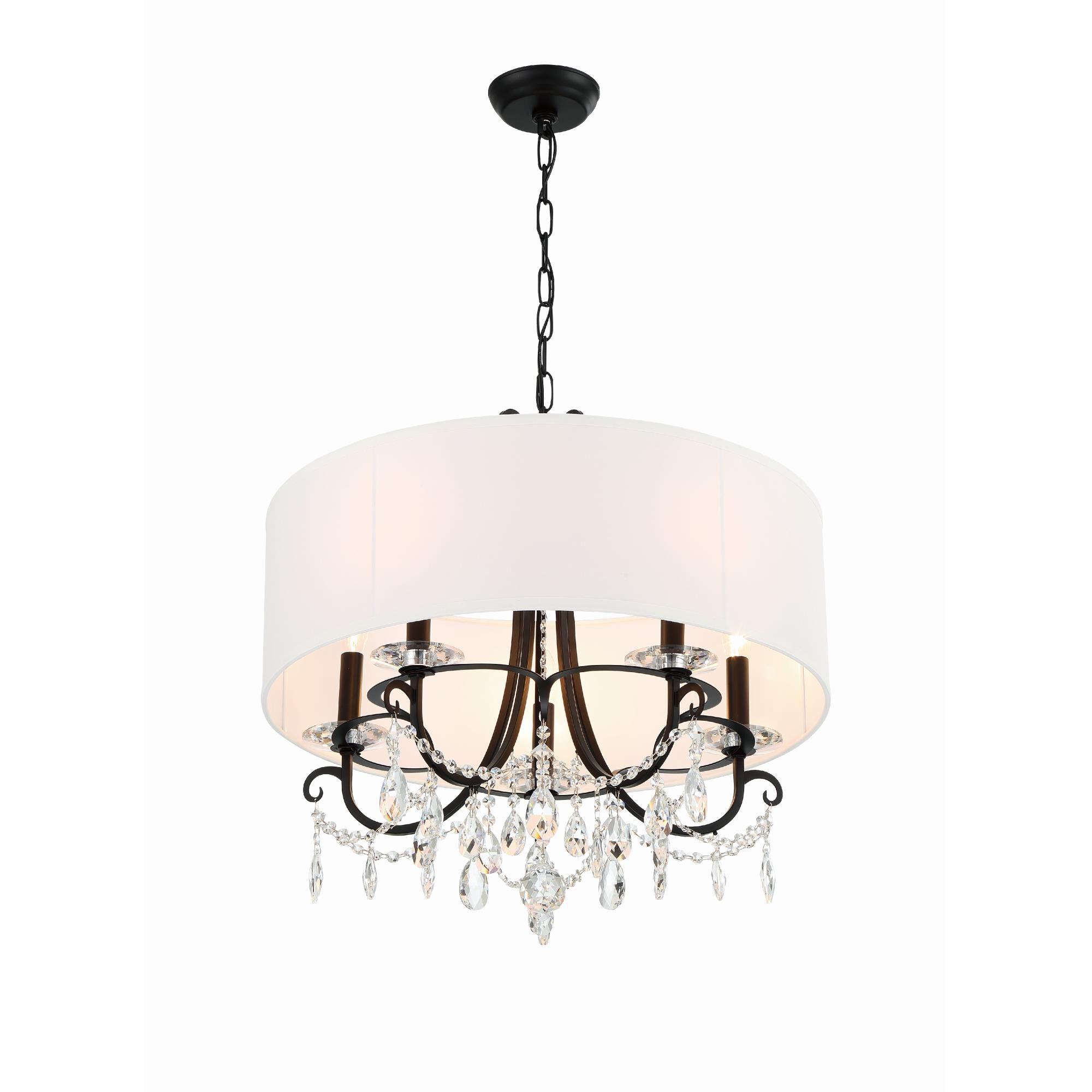 Othello 24 Inch 5 Light Chandelier by Crystorama