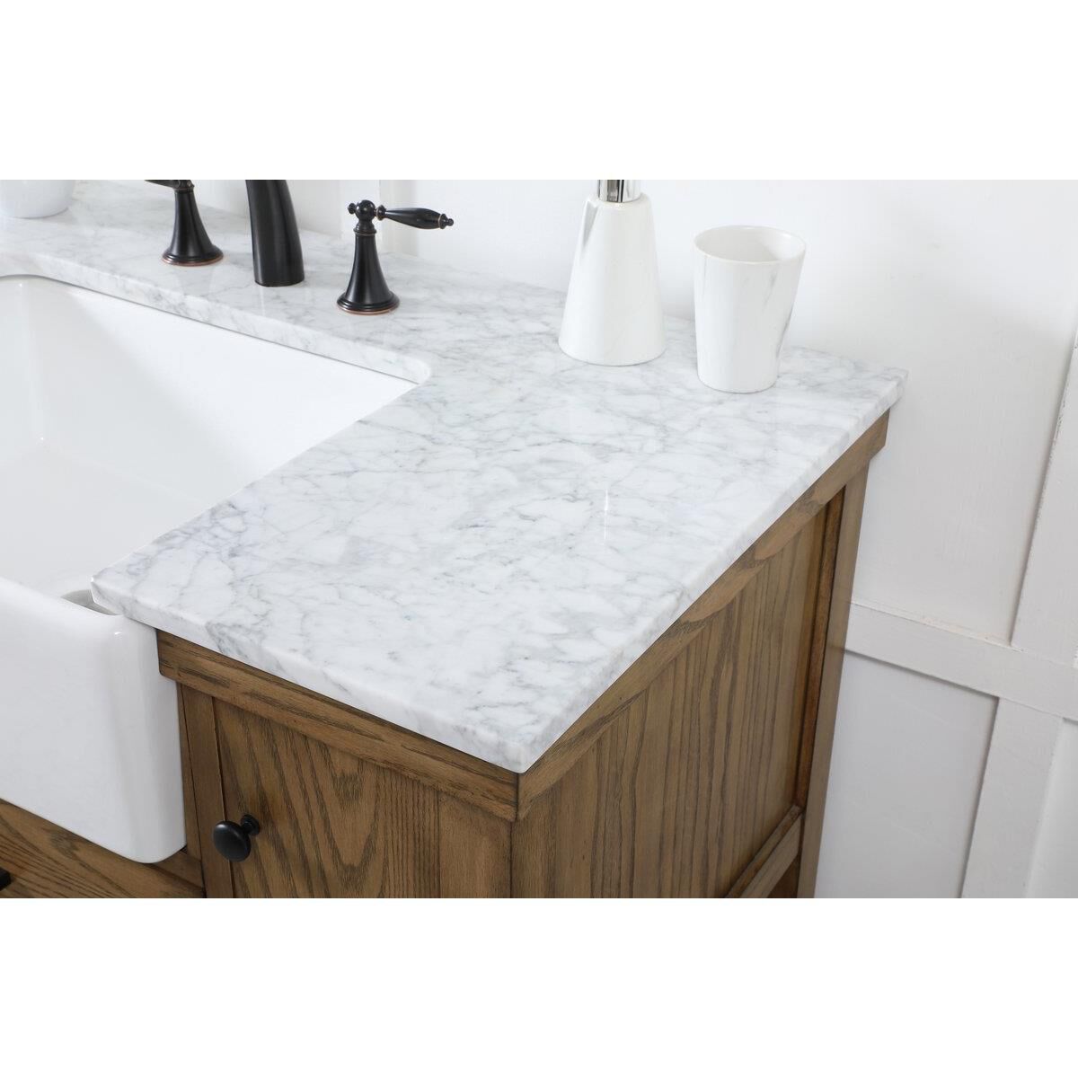 Shown in Green finish and Without Backsplash accent