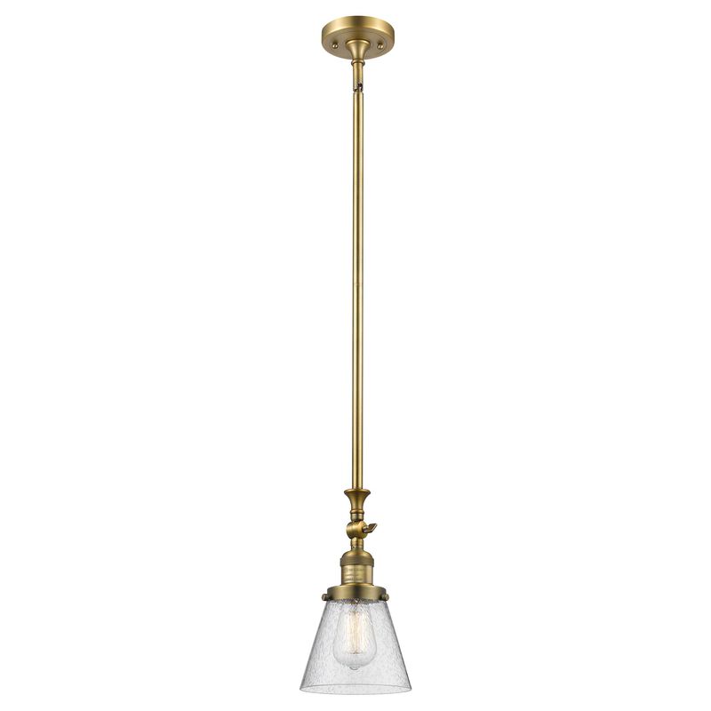 Bruno Marashlian Small Cone 6 Inch Mini Pendant by Innovations Lighting