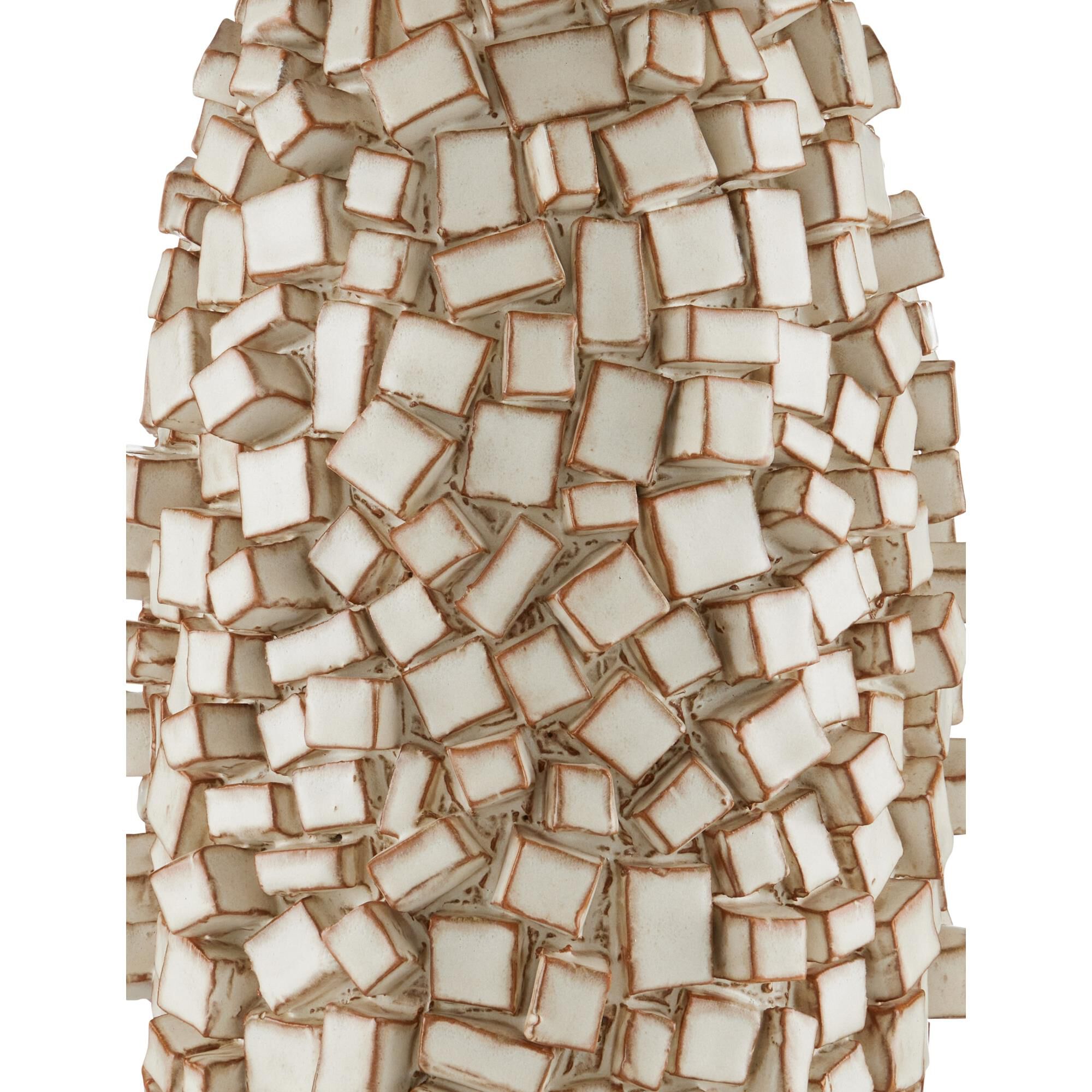 Shown in Ivory and Brown finish and Natural Linen shade