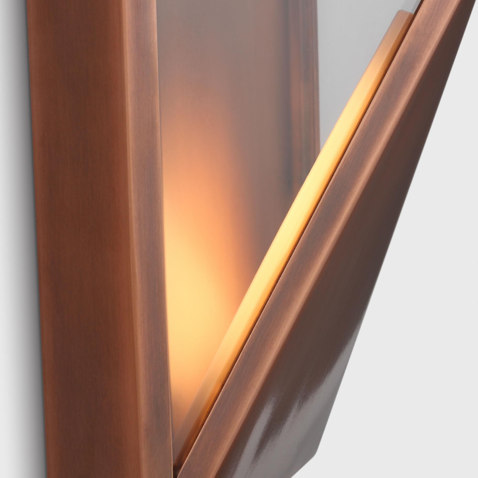 Kelly Wearstler Punto 4 Inch Outdoor Wall Light by Visual Comfort Modern Collection
