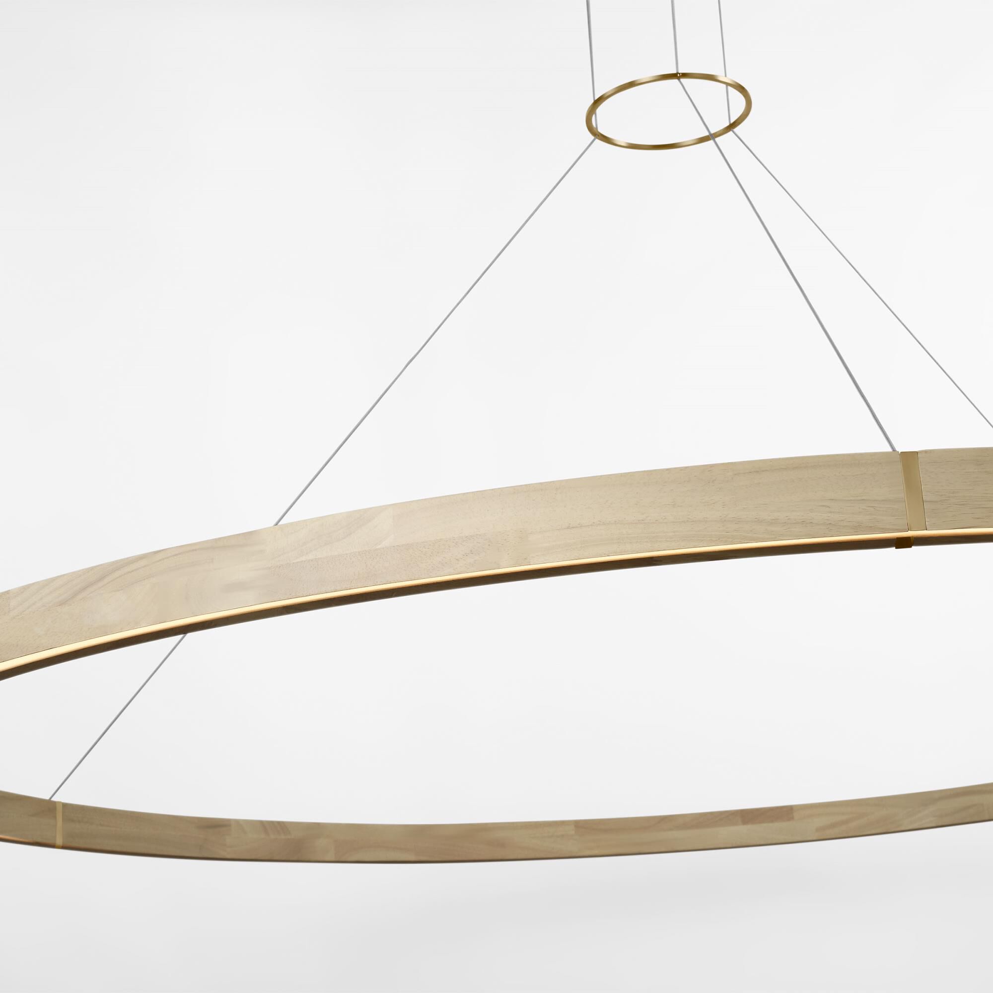 Sean Lavin Ashok 65 Inch Chandelier by Visual Comfort Modern Collection