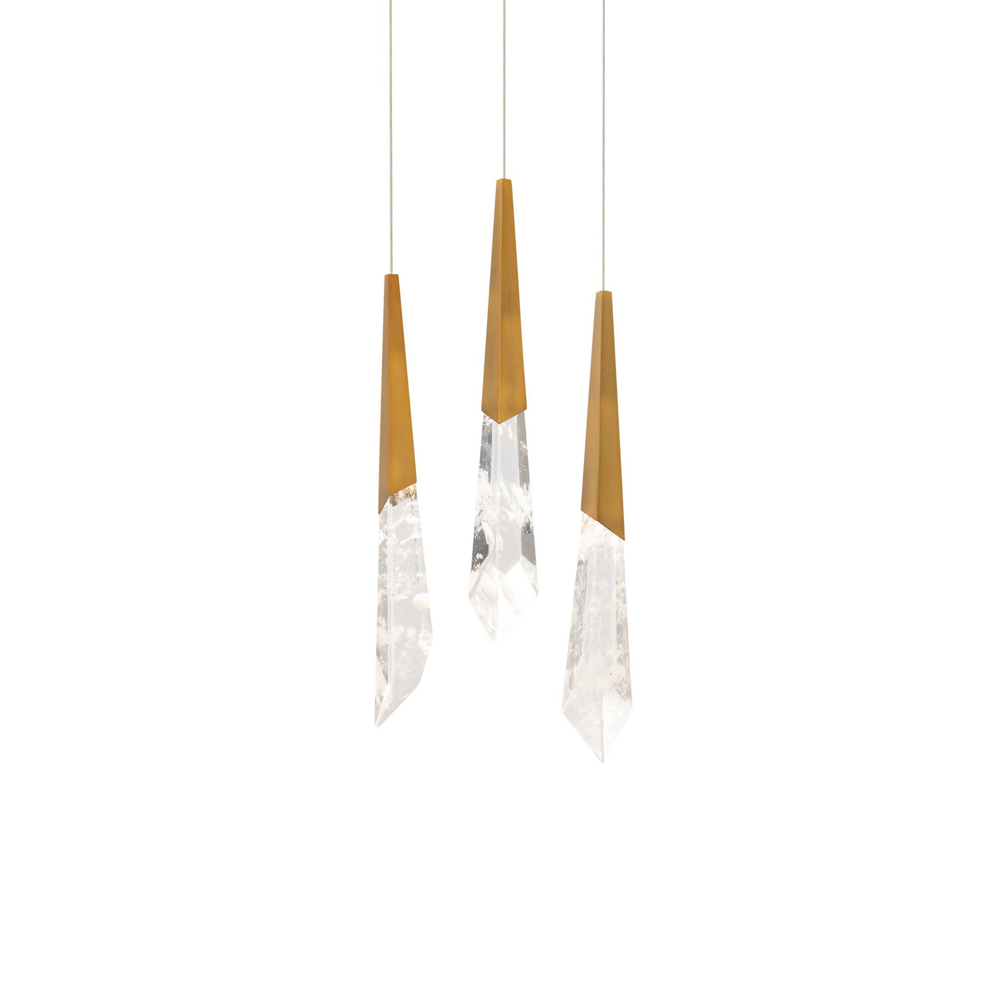 Shown in Aged Brass finish