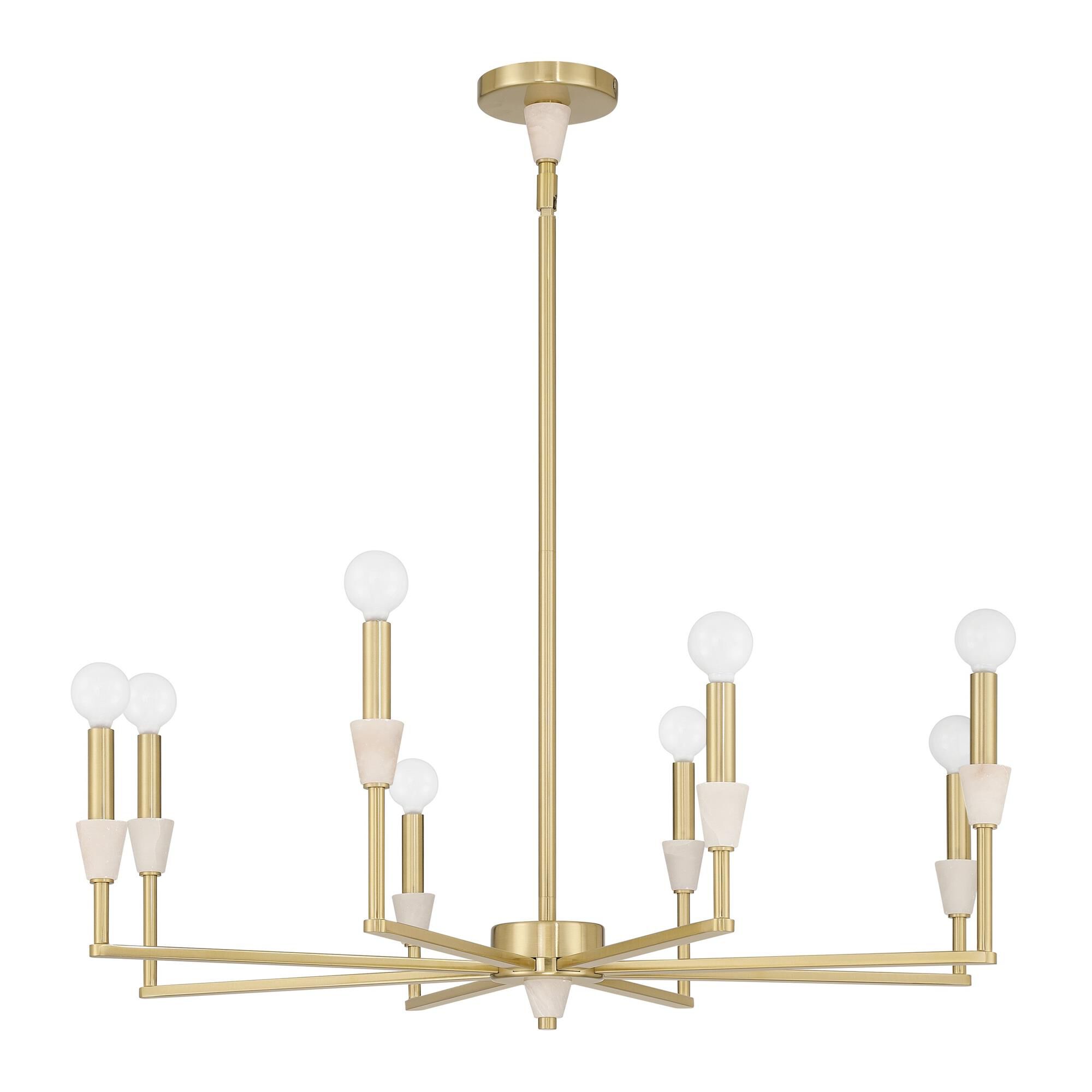 Shown in Brushed Gold finish