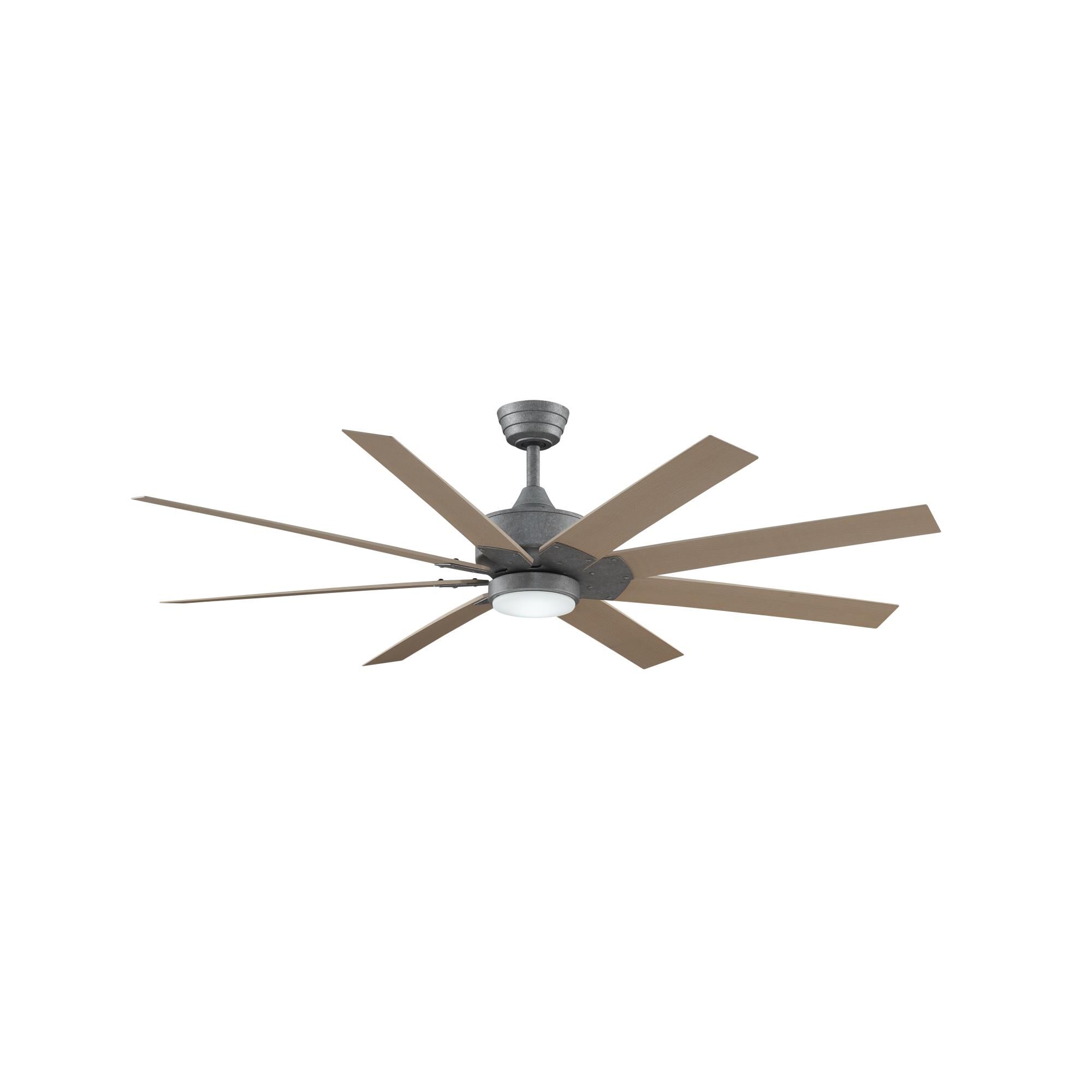 Levon Custom 64 Inch Ceiling Fan with Light Kit by Fanimation
