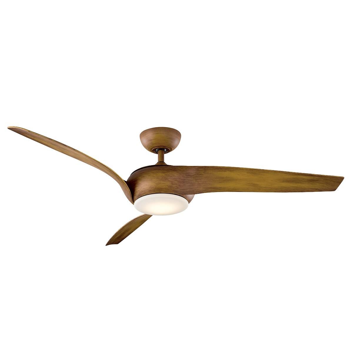 Nirvana 56 Inch Ceiling Fan with Light Kit by Modern Forms