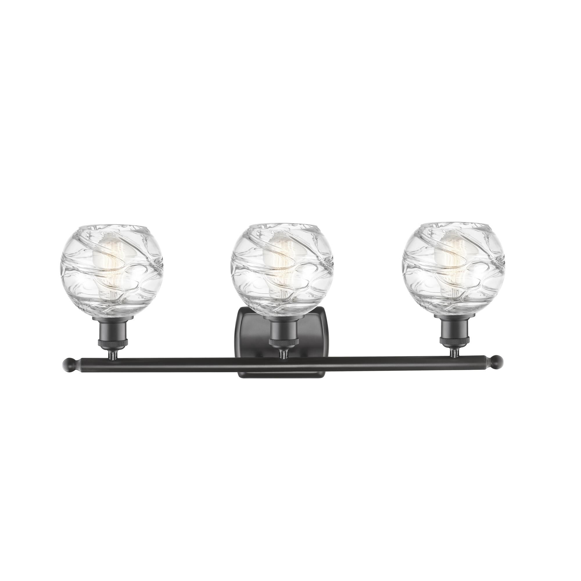 Bruno Marashlian Athens Deco Swirl 26 Inch Bath Vanity Light by Innovations Lighting
