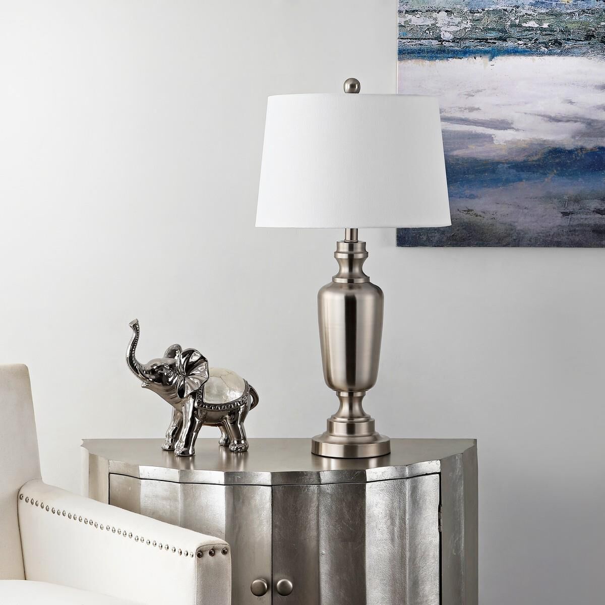 Ezra Iron 28 Inch Table Lamp by Safavieh