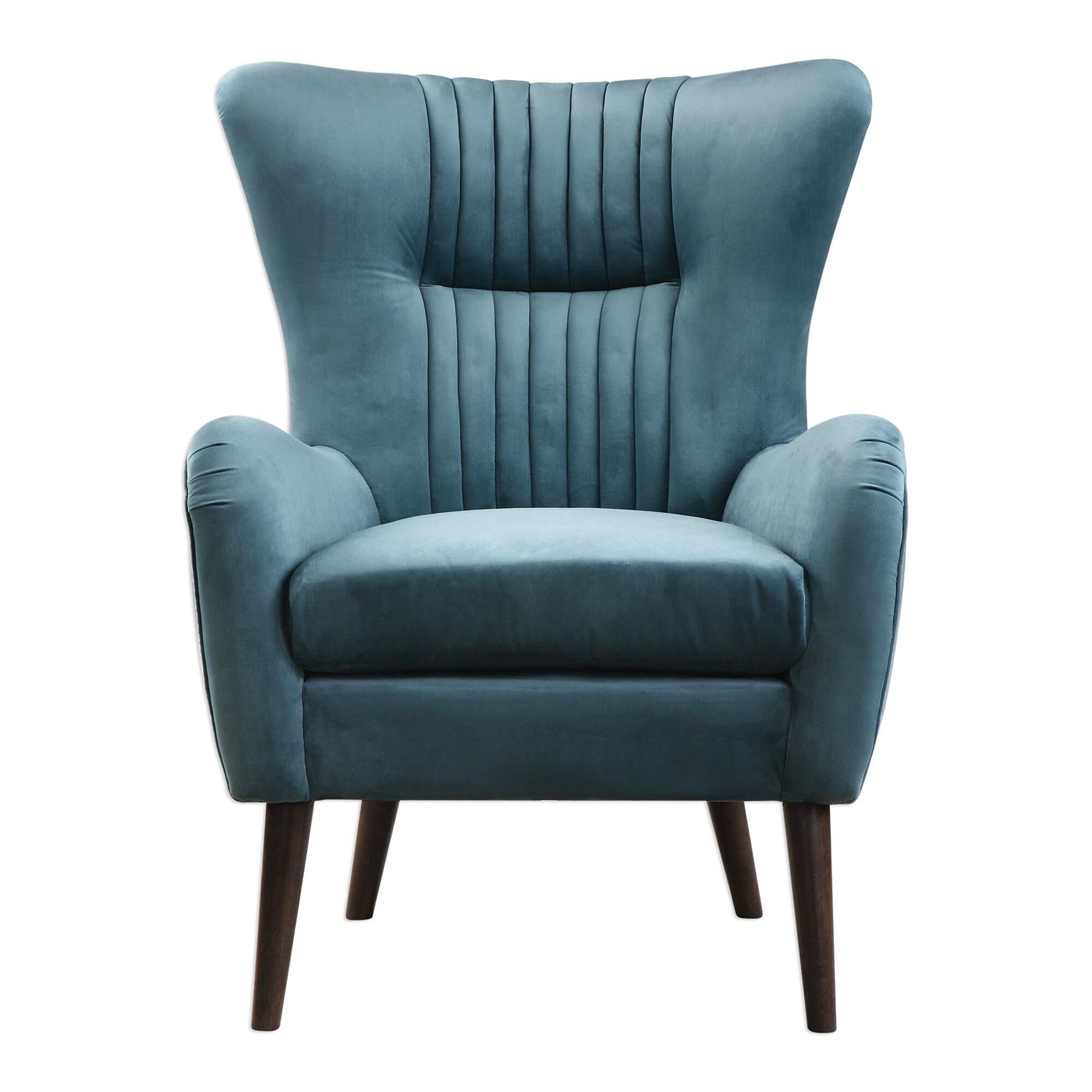 Shown in Teal Blue-Rich Espresso finish