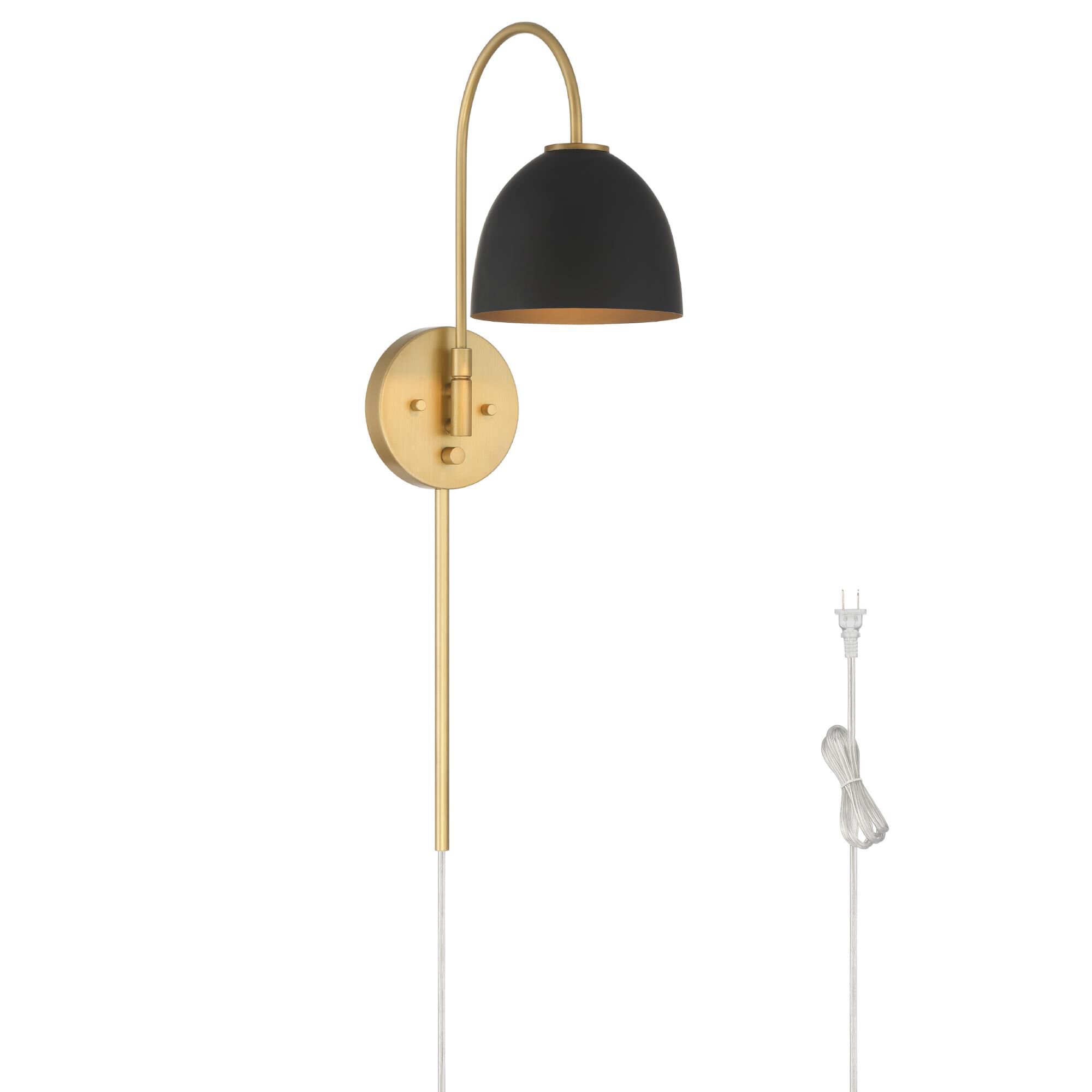 Erling 15 Inch Wall Swing Lamp by Hunter Fan