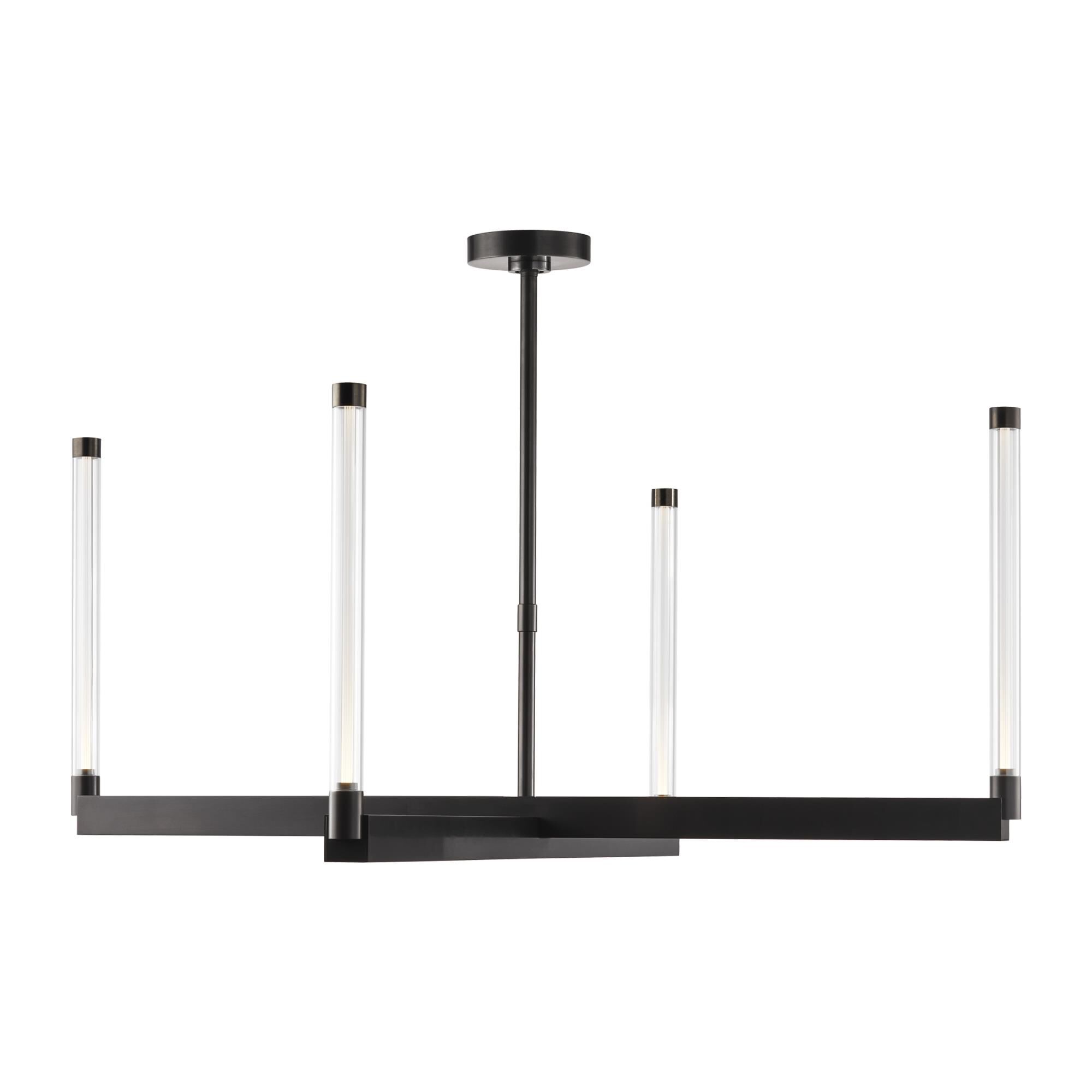 Kelly Wearstler Phobos 36 Inch 4 Light LED Chandelier by Visual Comfort Modern Collection